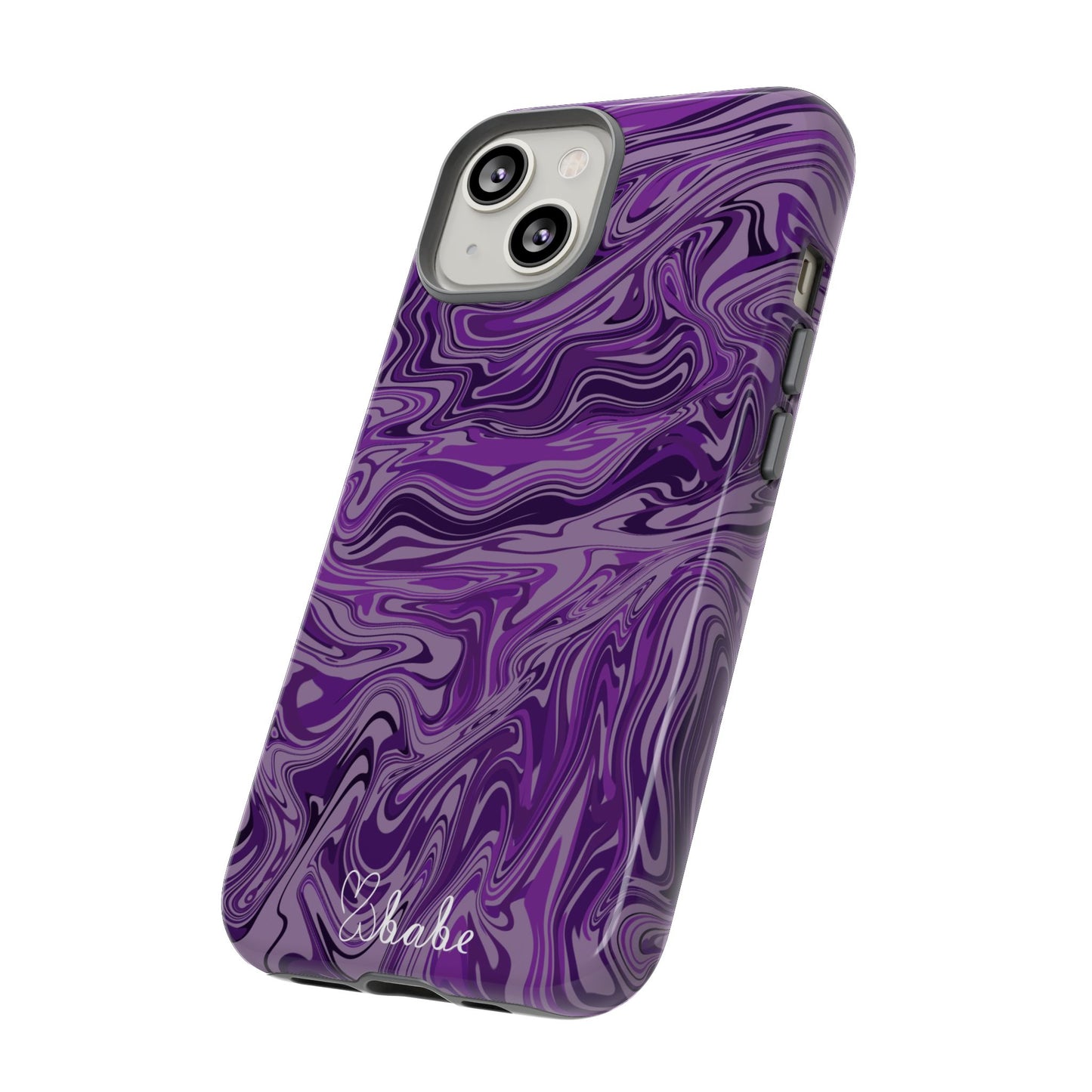 Purp Waves, Tough Phone Case.