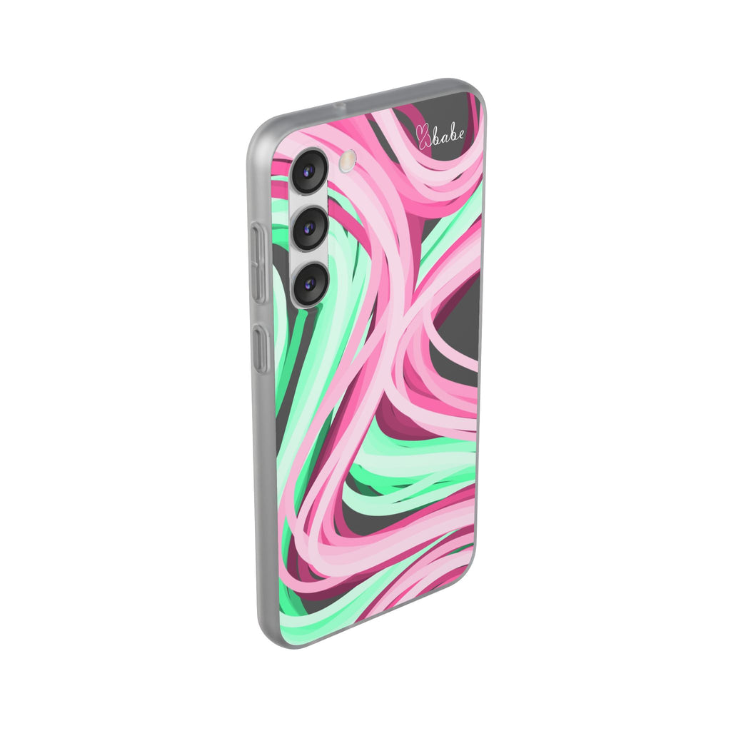 Neon Vines, Flexi Phone Case.