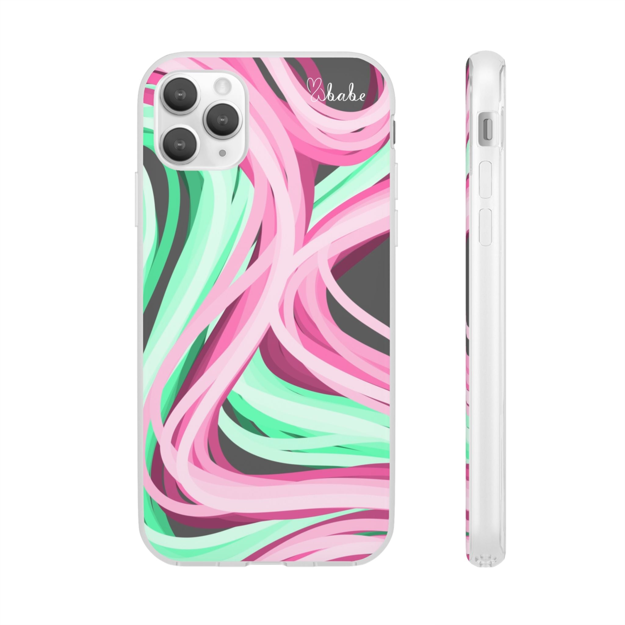Neon Vines, Flexi Phone Case.