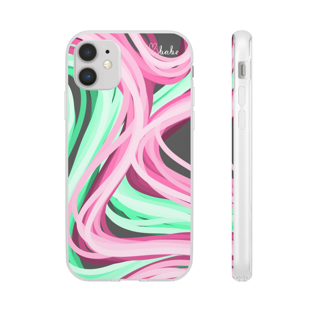 Neon Vines, Flexi Phone Case.