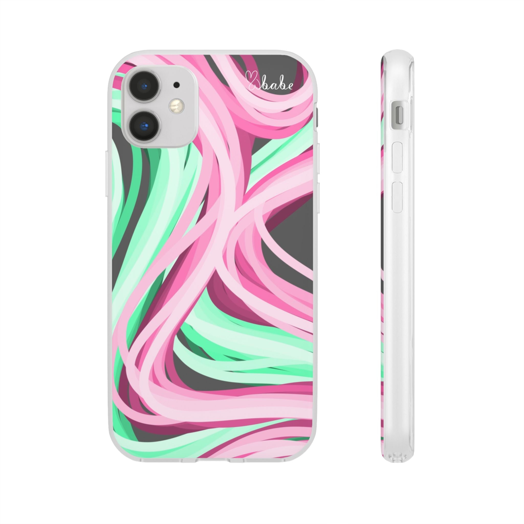 Neon Vines, Flexi Phone Case.