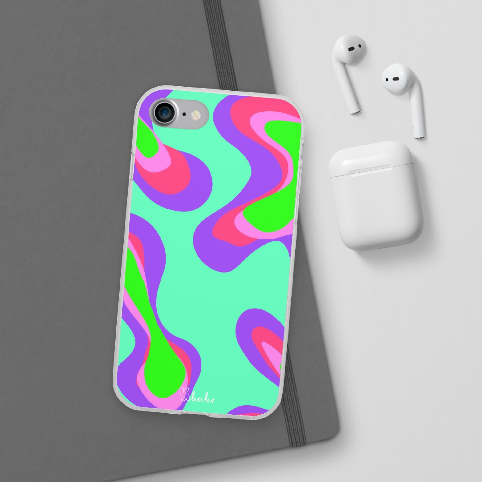 Neon Camo, Flexi Case.