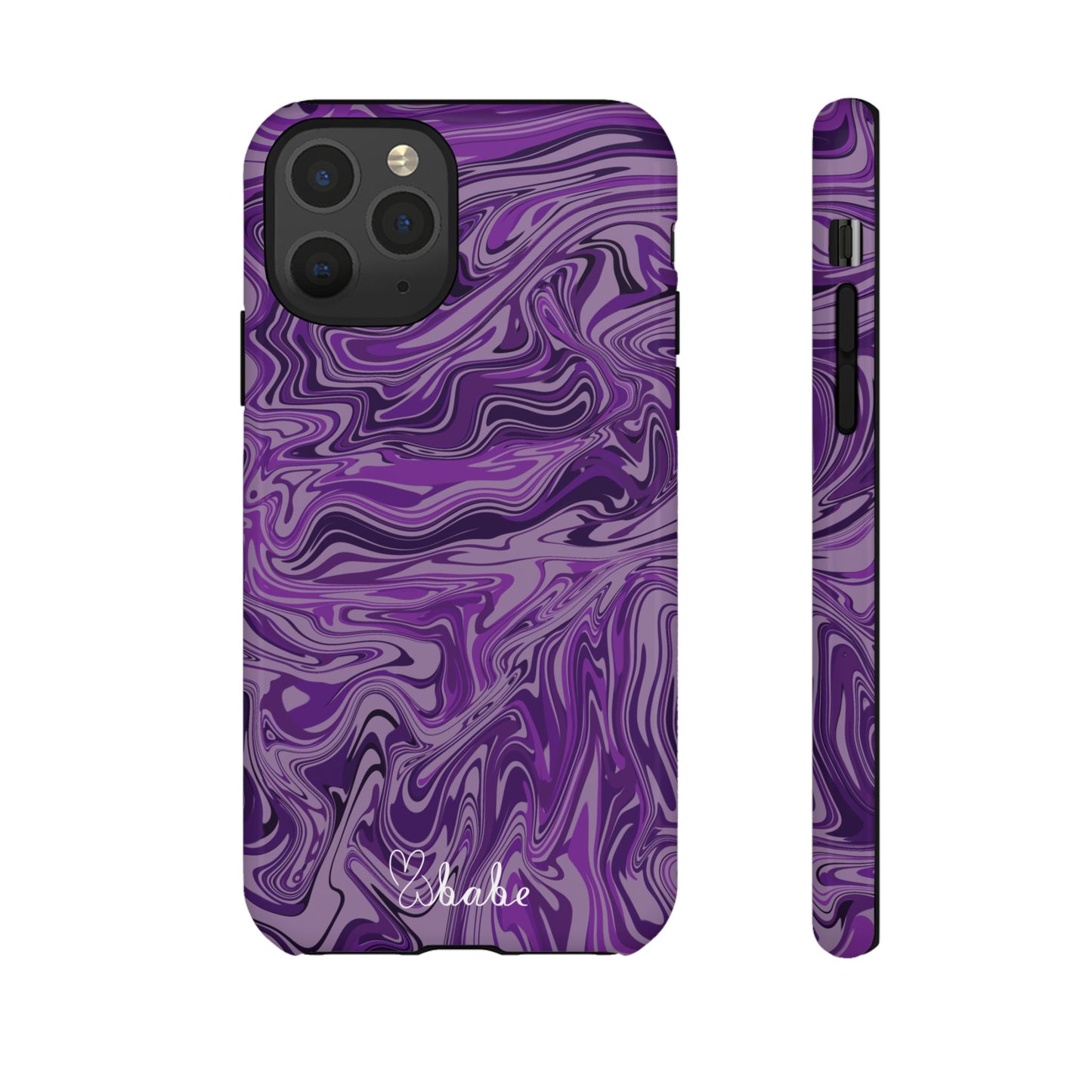 Purp Waves, Tough Phone Case.
