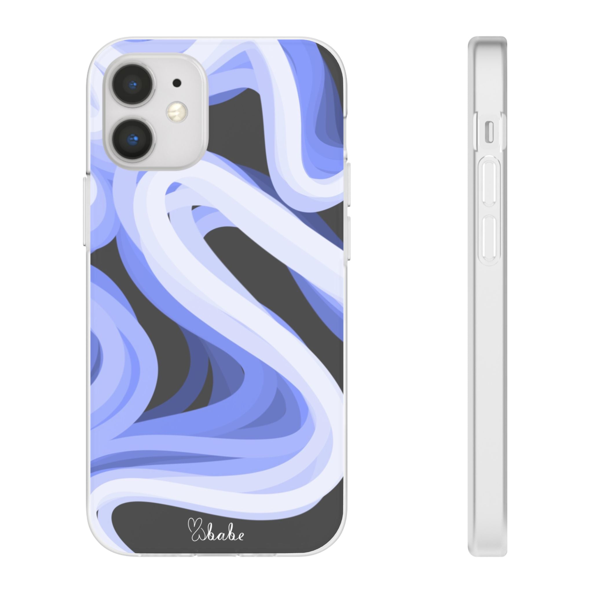 Blue Vines, Flexi Phone Case.