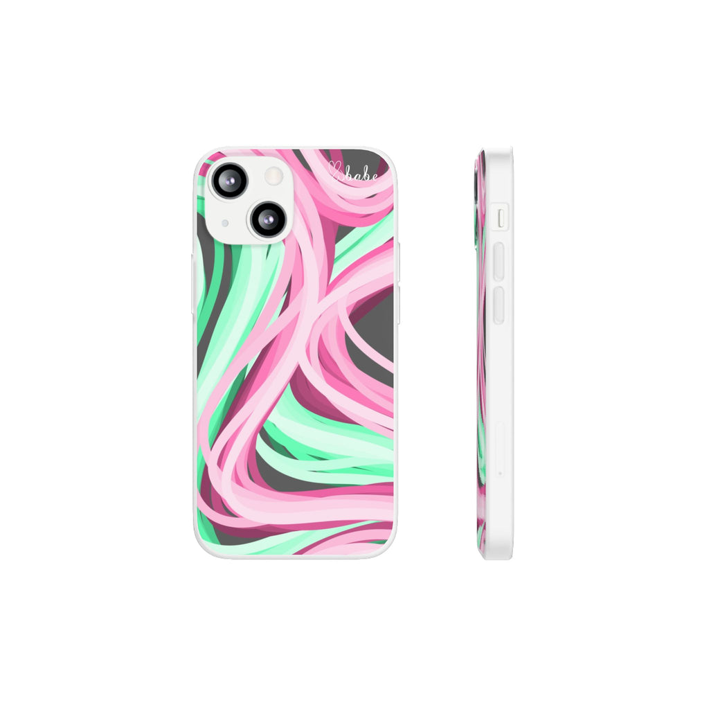 Neon Vines, Flexi Phone Case.