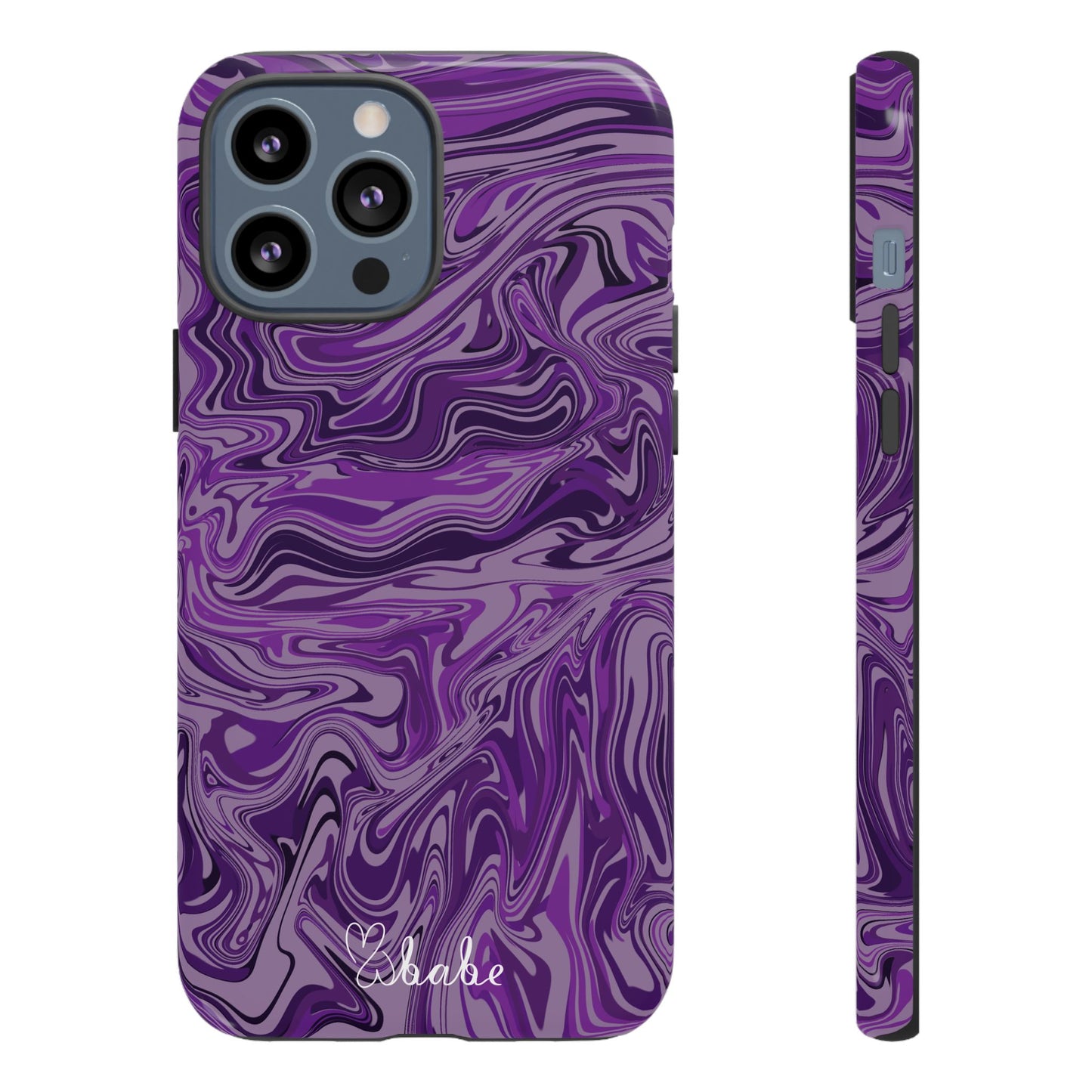Purp Waves, Tough Phone Case.