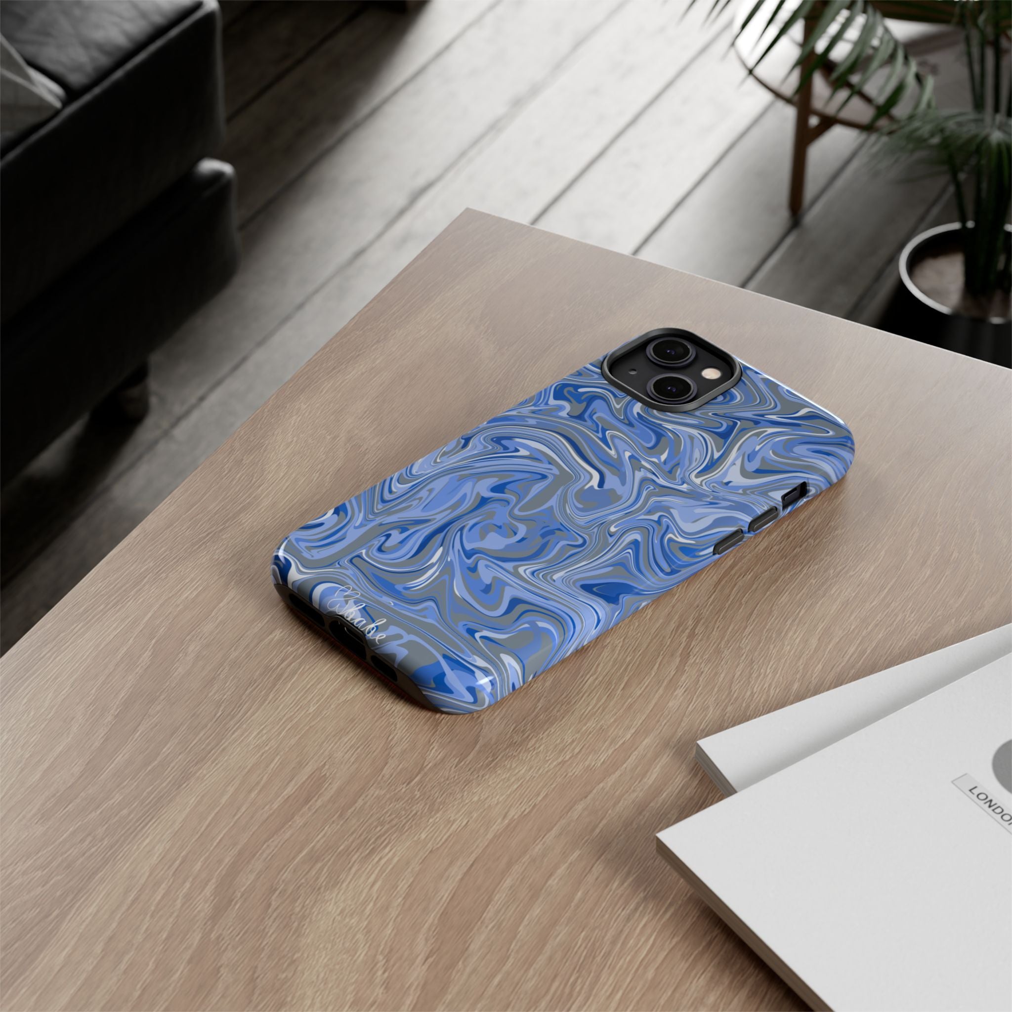 Soft Waves, Tough Phone Case.