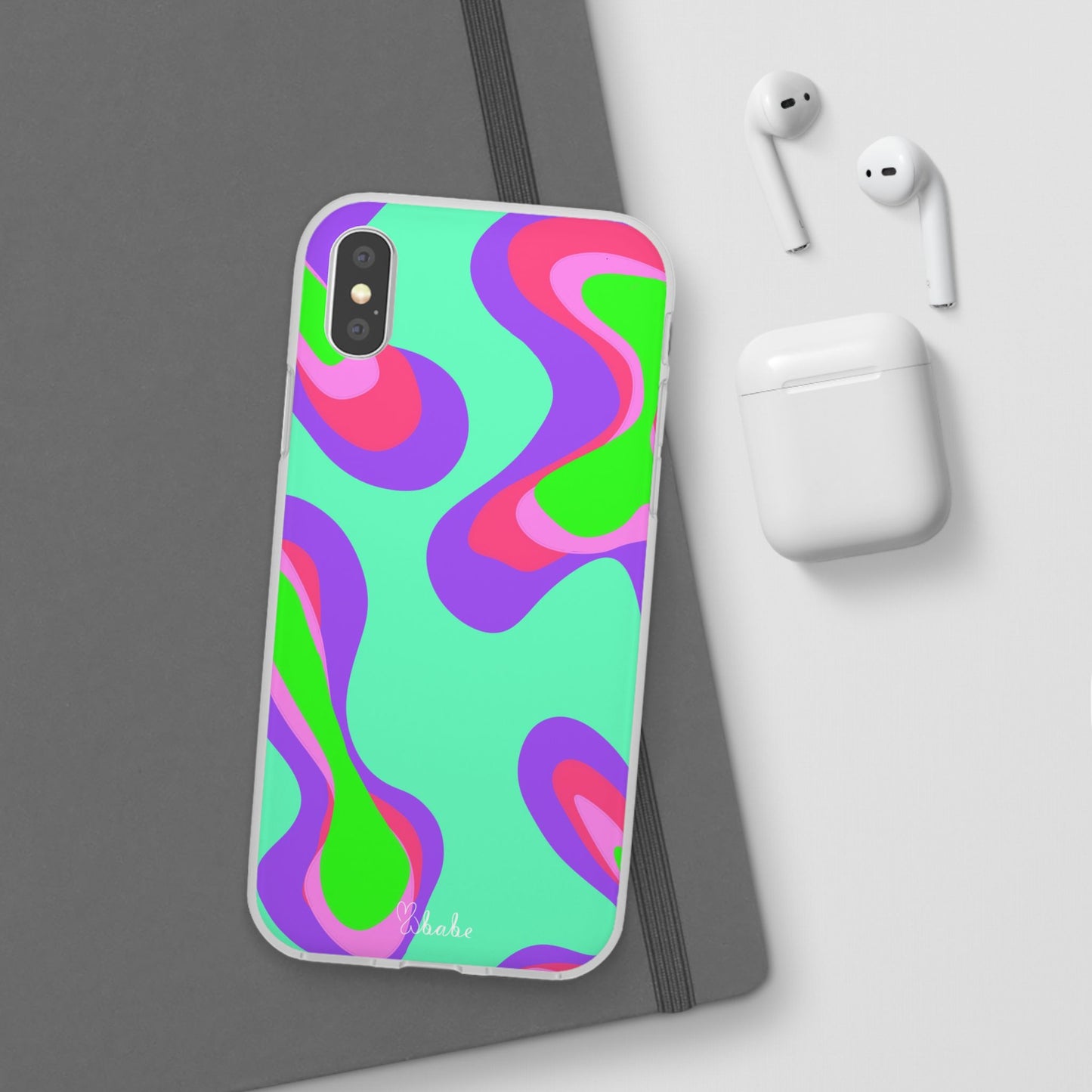 Neon Camo, Flexi Case.