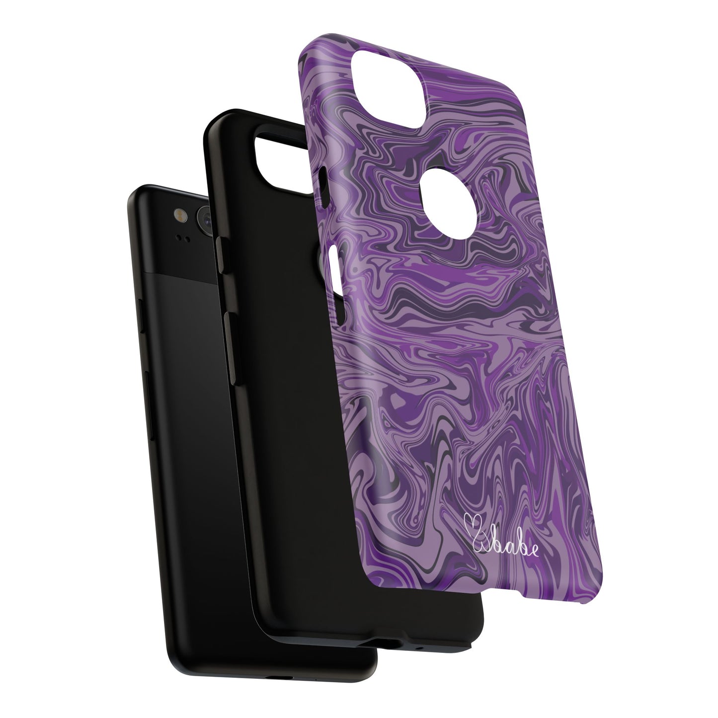 Purp Waves, Tough Phone Case.