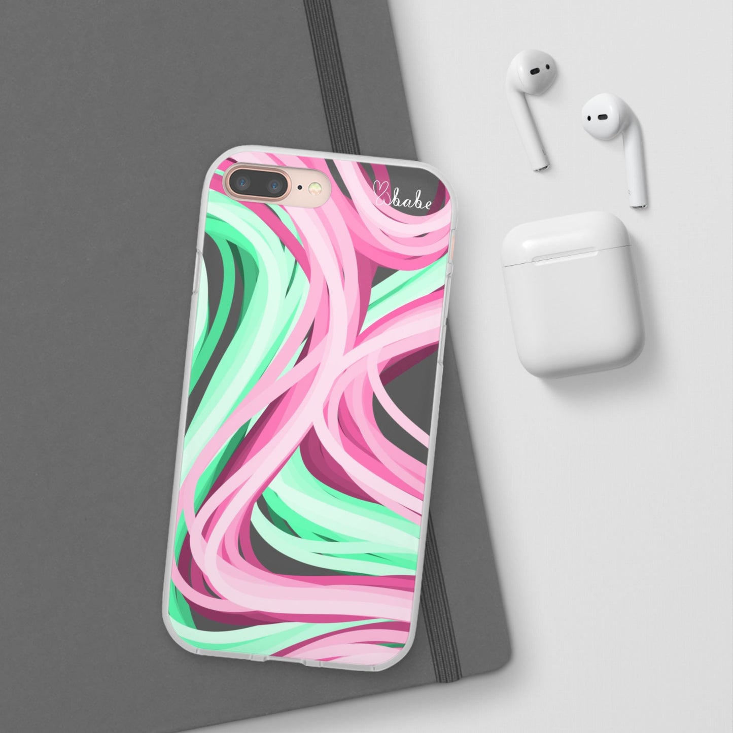 Neon Vines, Flexi Phone Case.