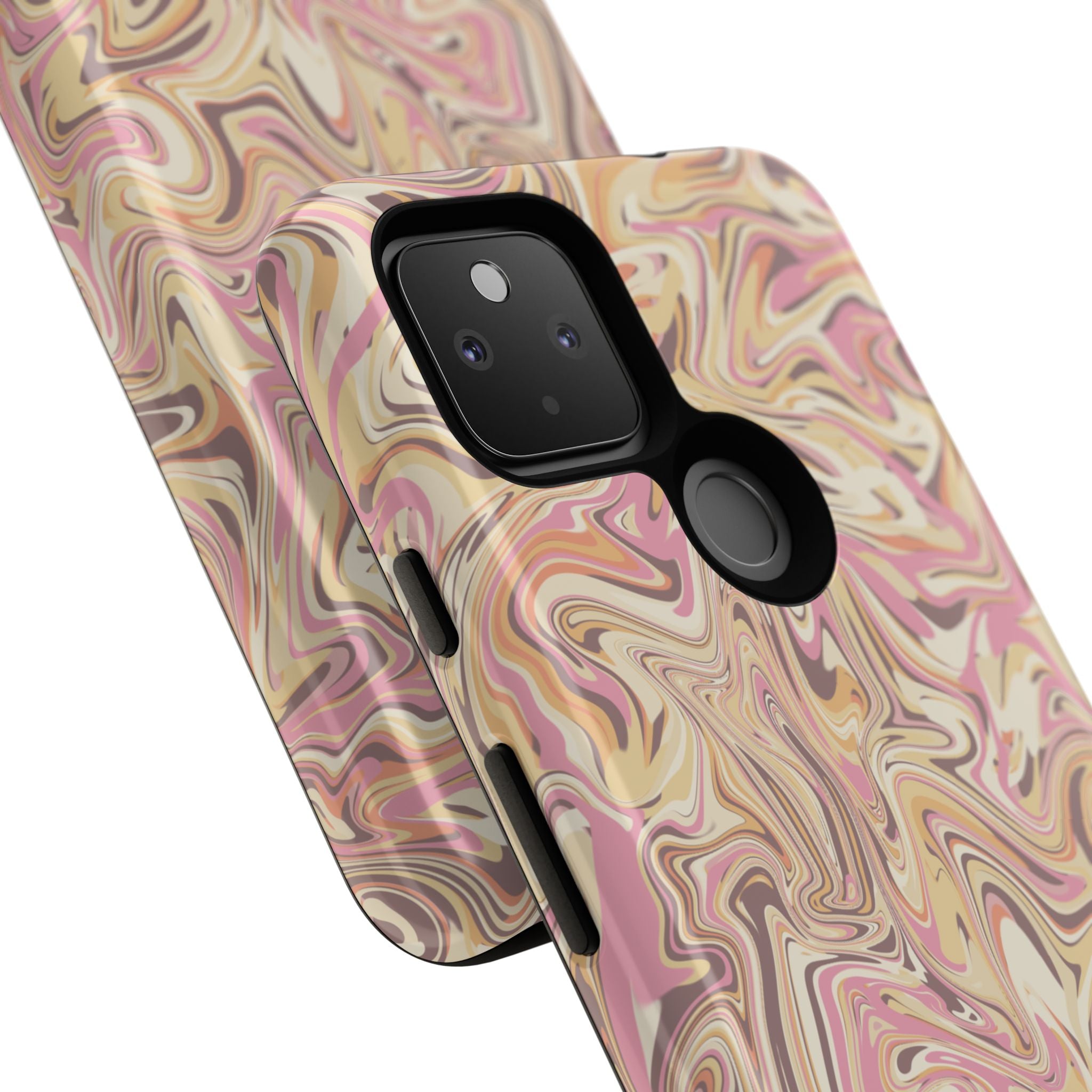 Peach Waves, Tough Phone Case.