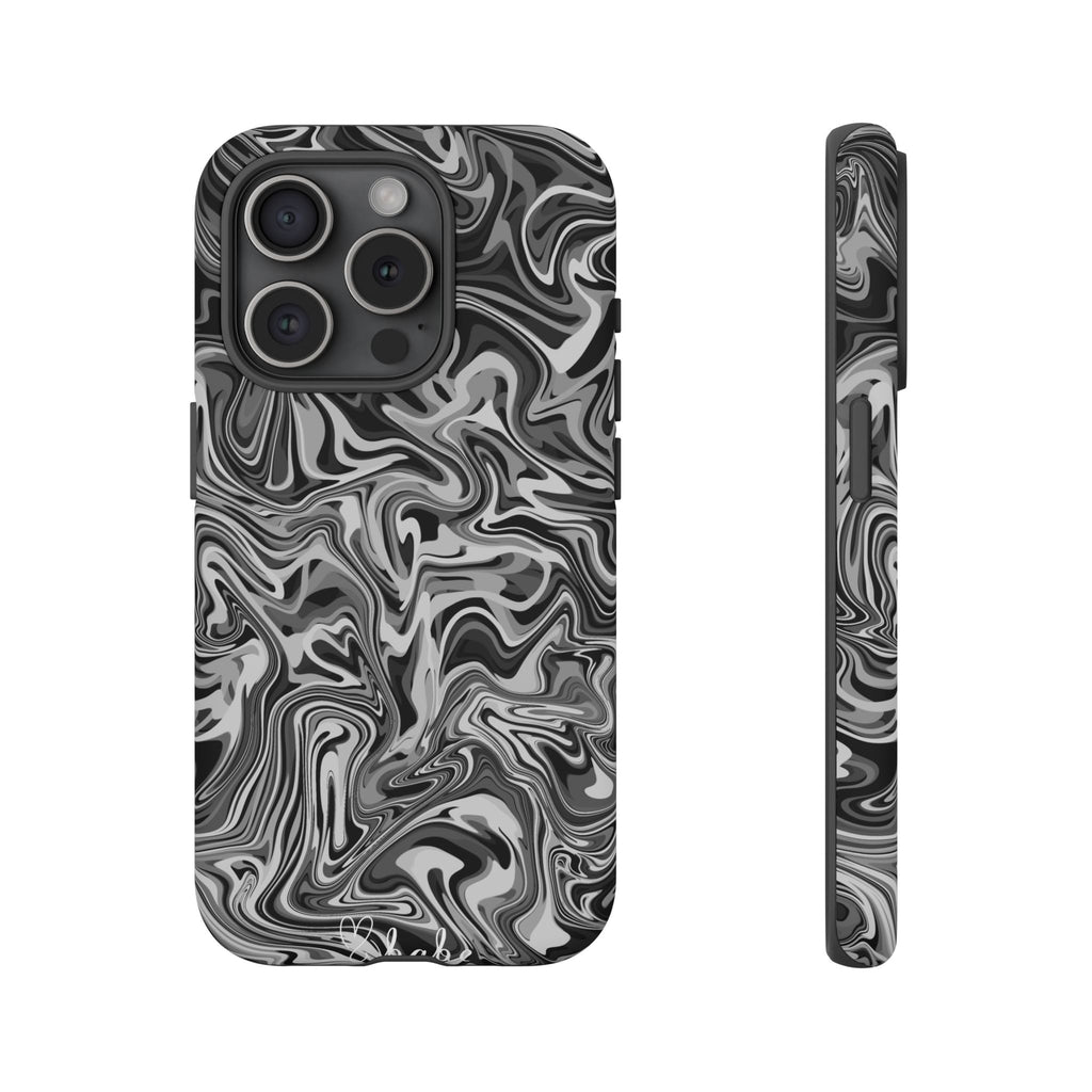 Ink Waves, Tough Phone Case.