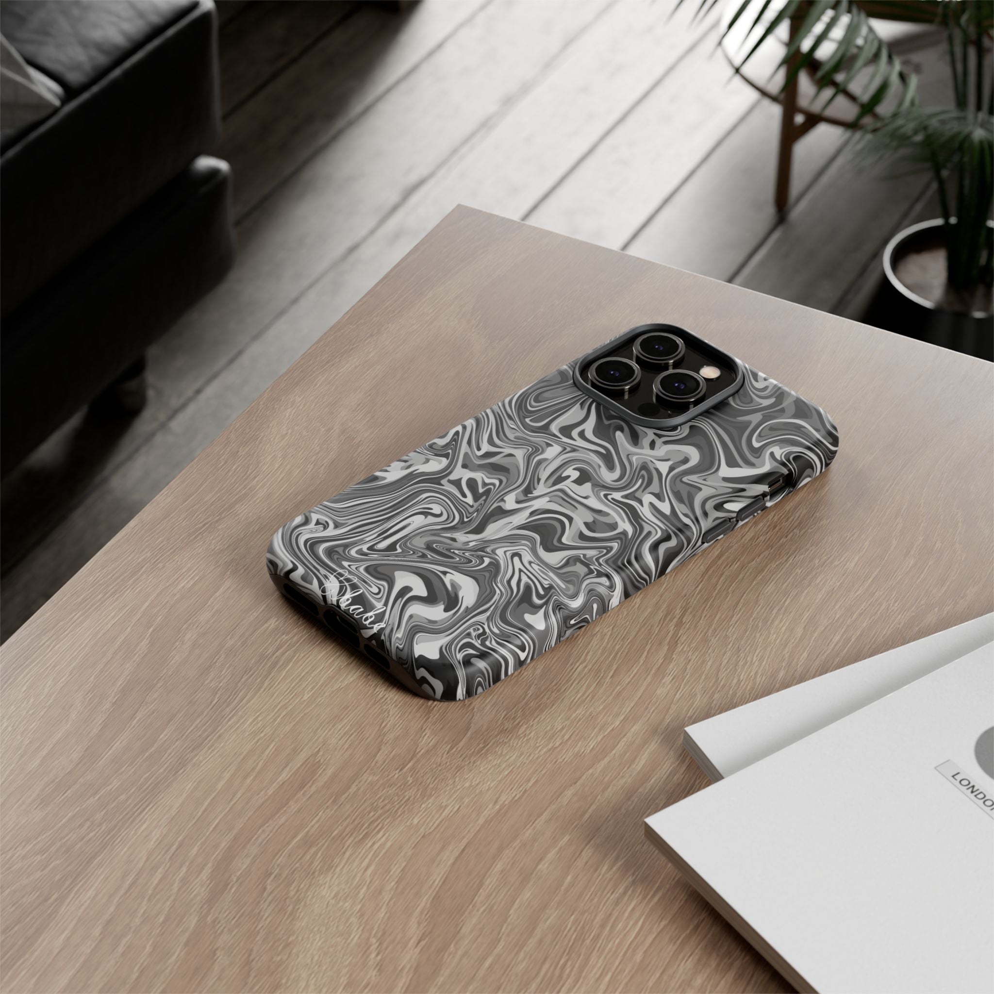 Ink Waves, Tough Phone Case.