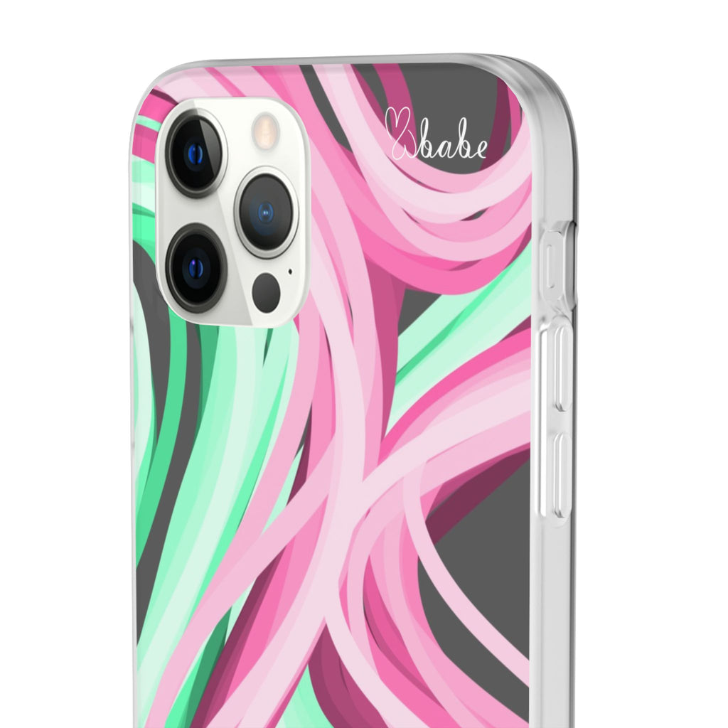 Neon Vines, Flexi Phone Case.