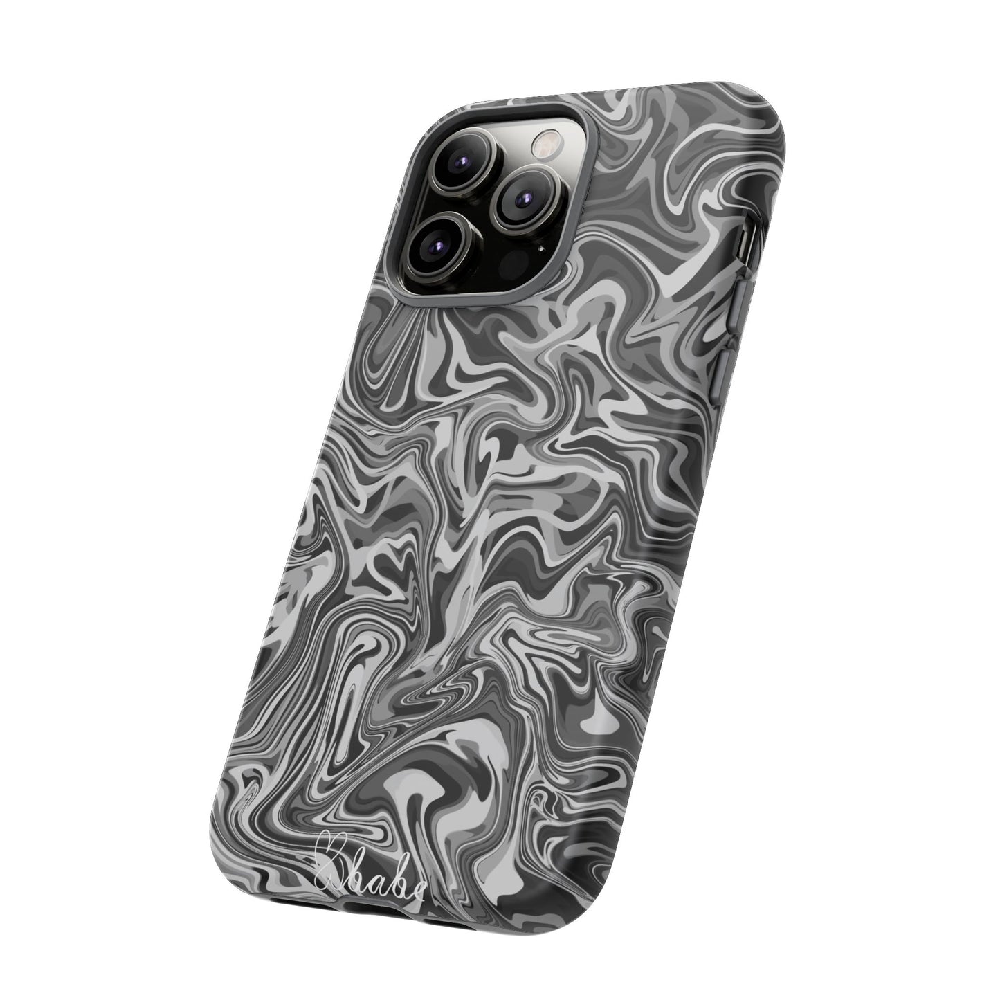 Ink Waves, Tough Phone Case.