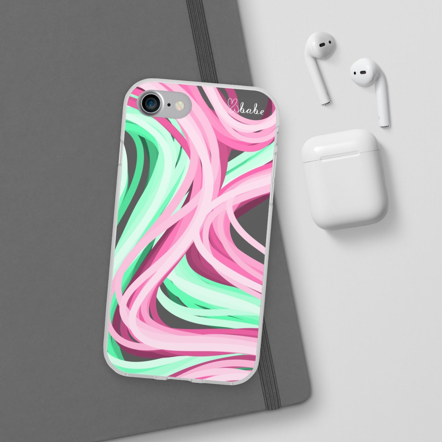 Neon Vines, Flexi Phone Case.