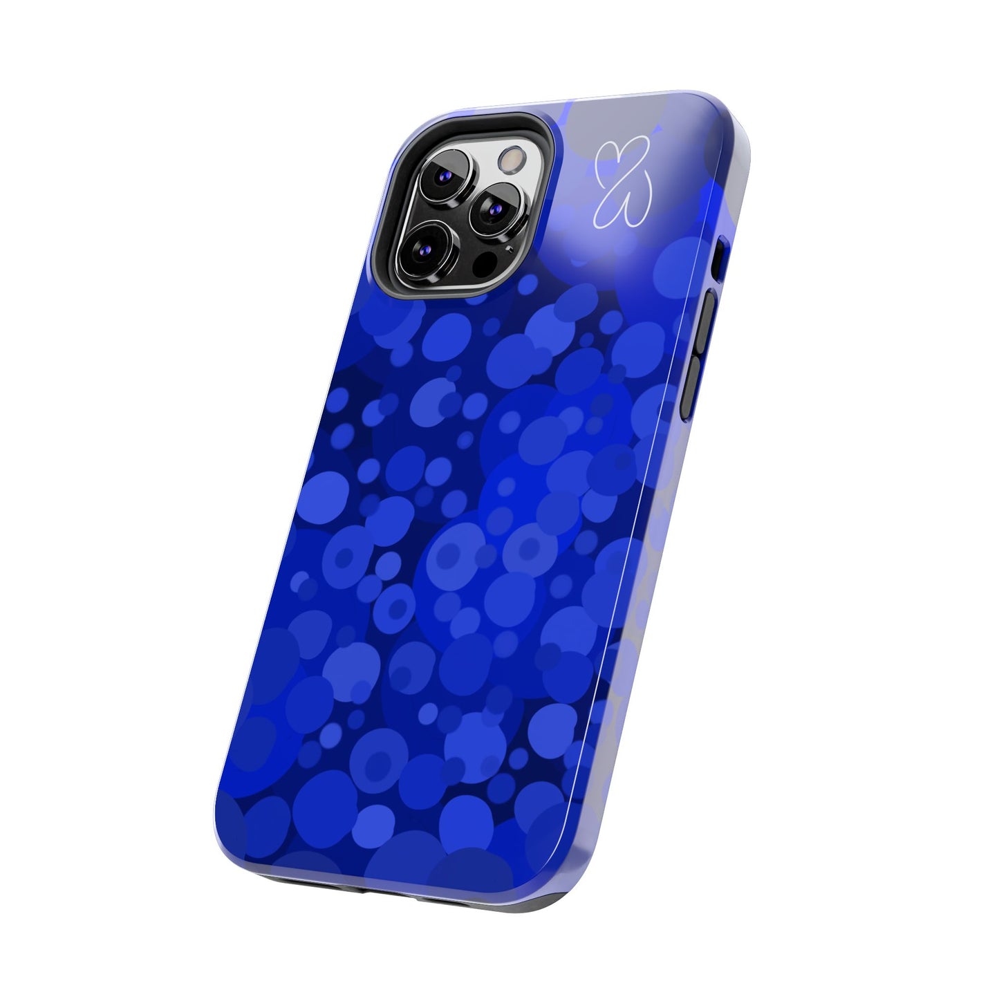Blue Bubbles, Tough Phone Case