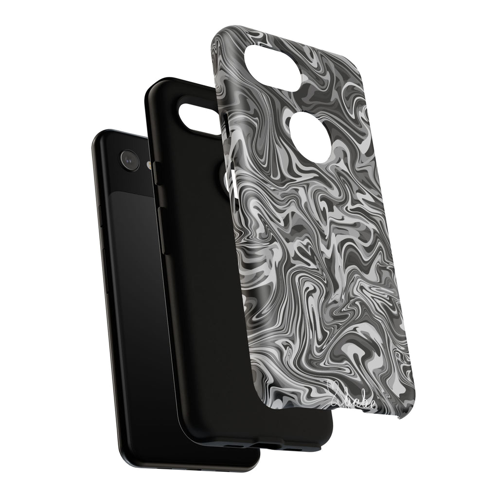 Ink Waves, Tough Phone Case.