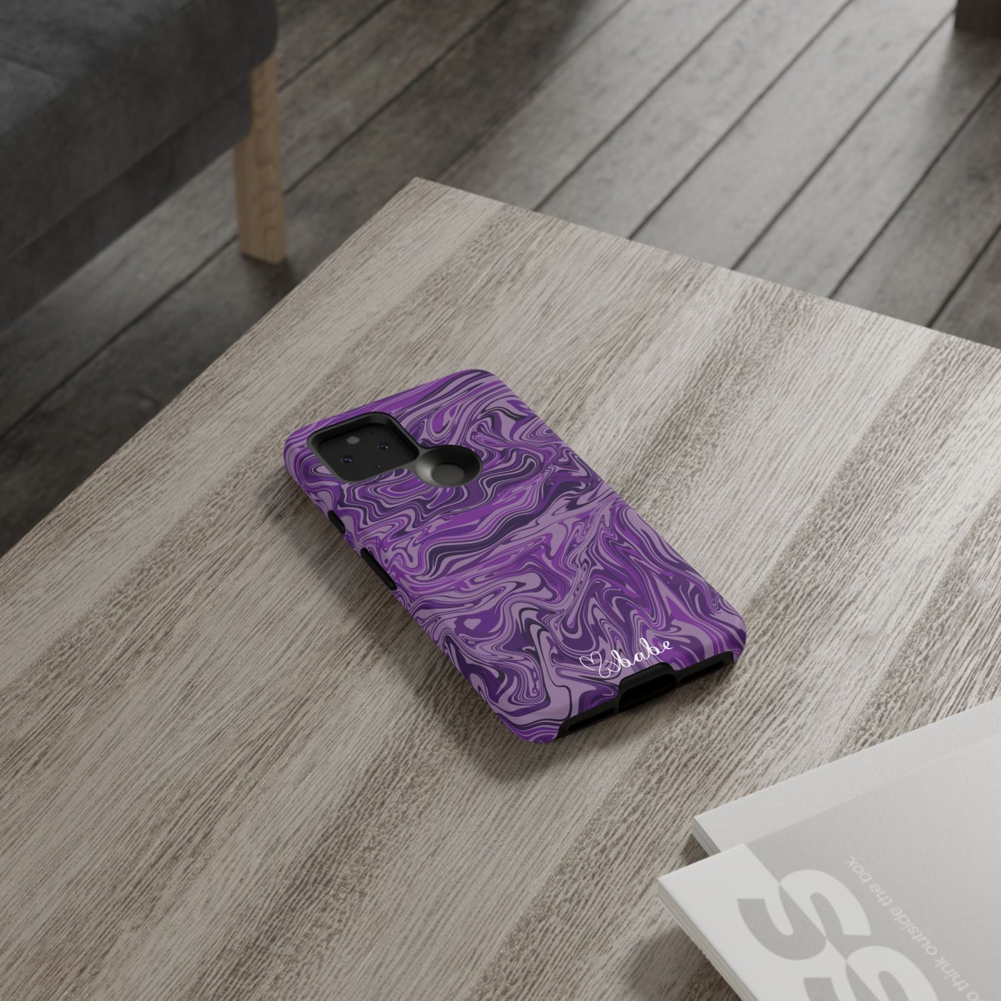 Purp Waves, Tough Phone Case.