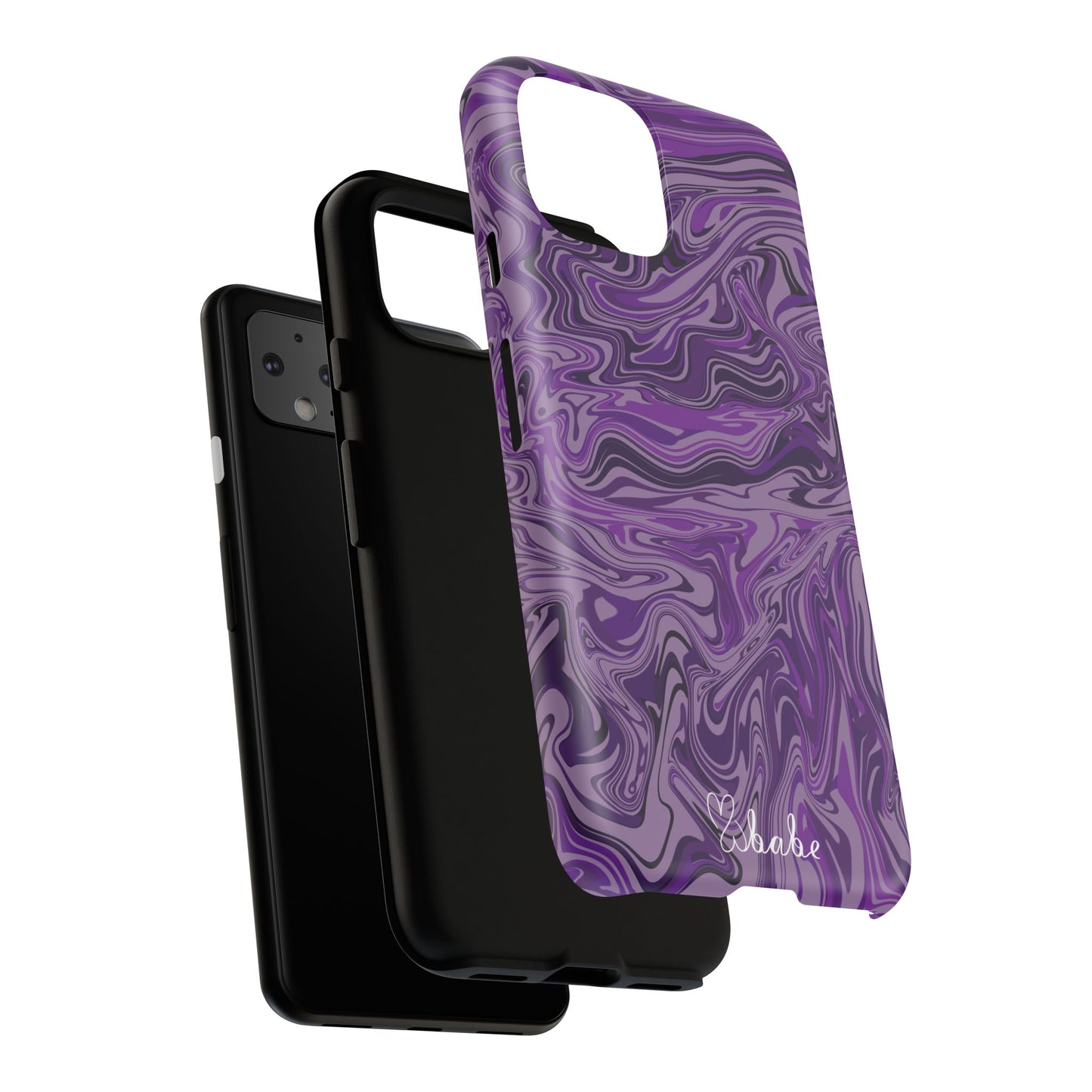 Purp Waves, Tough Phone Case.