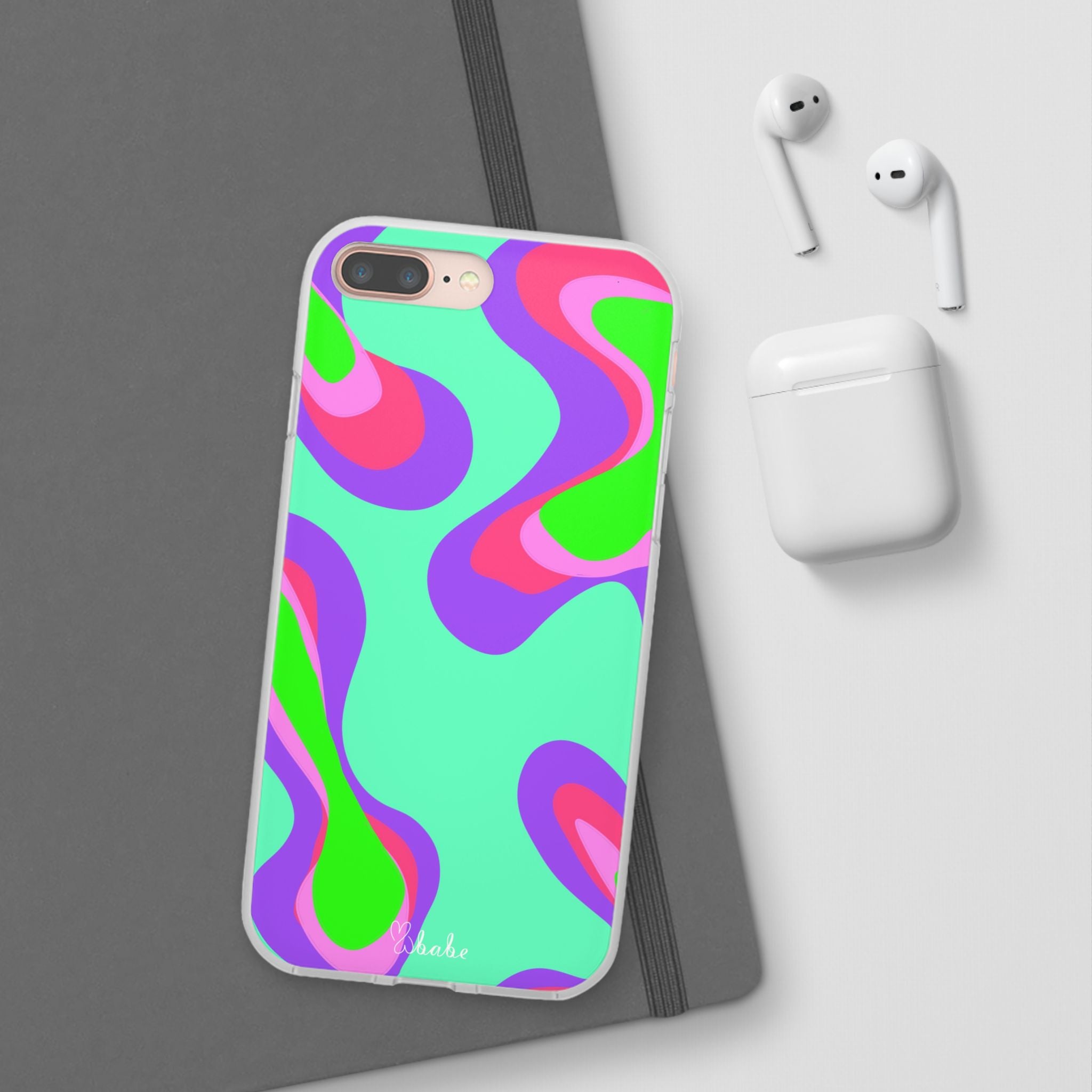 Neon Camo, Flexi Case.
