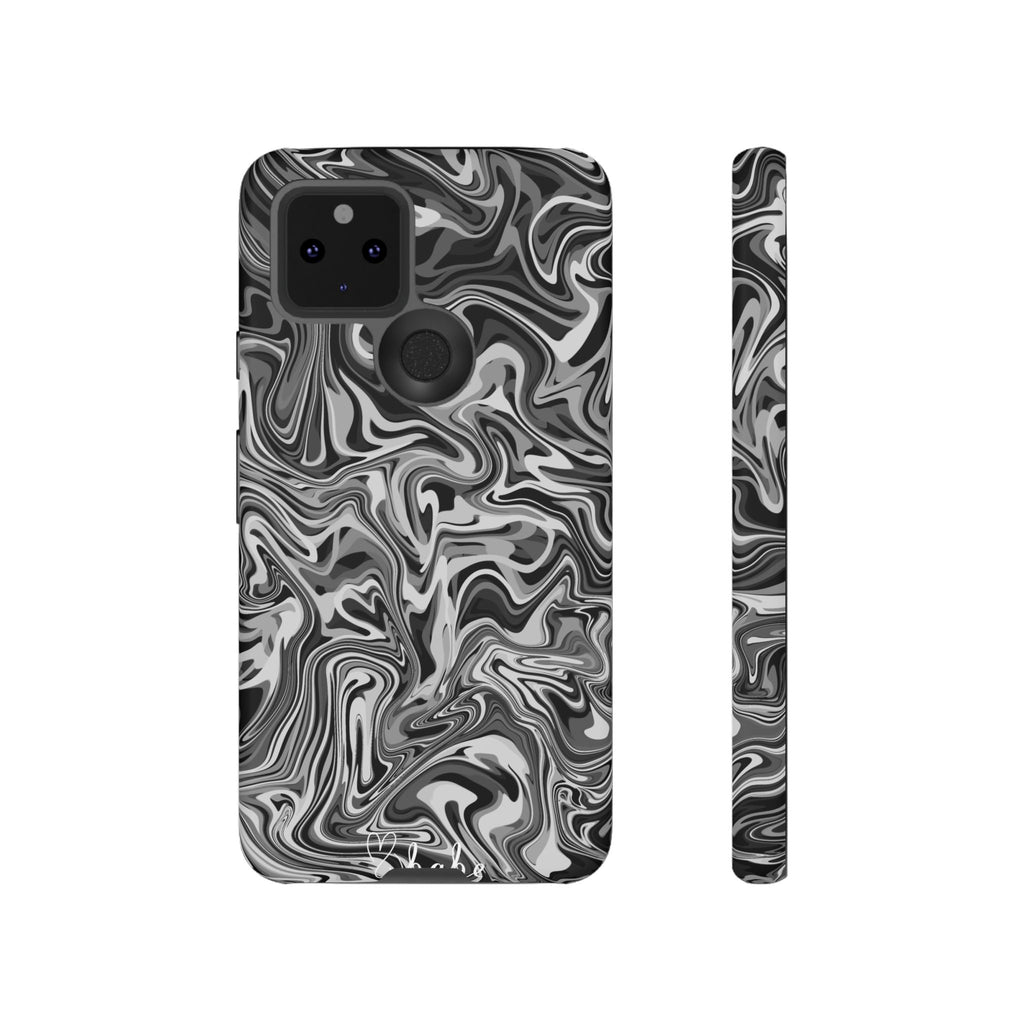 Ink Waves, Tough Phone Case.