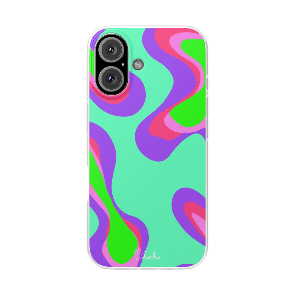 Neon Camo, Flexi Case.