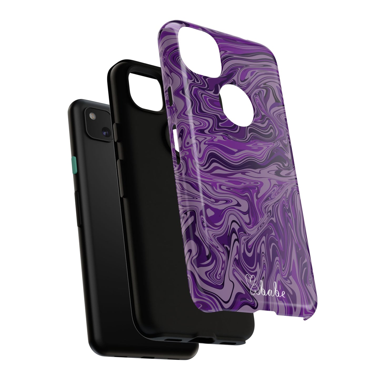 Purp Waves, Tough Phone Case.
