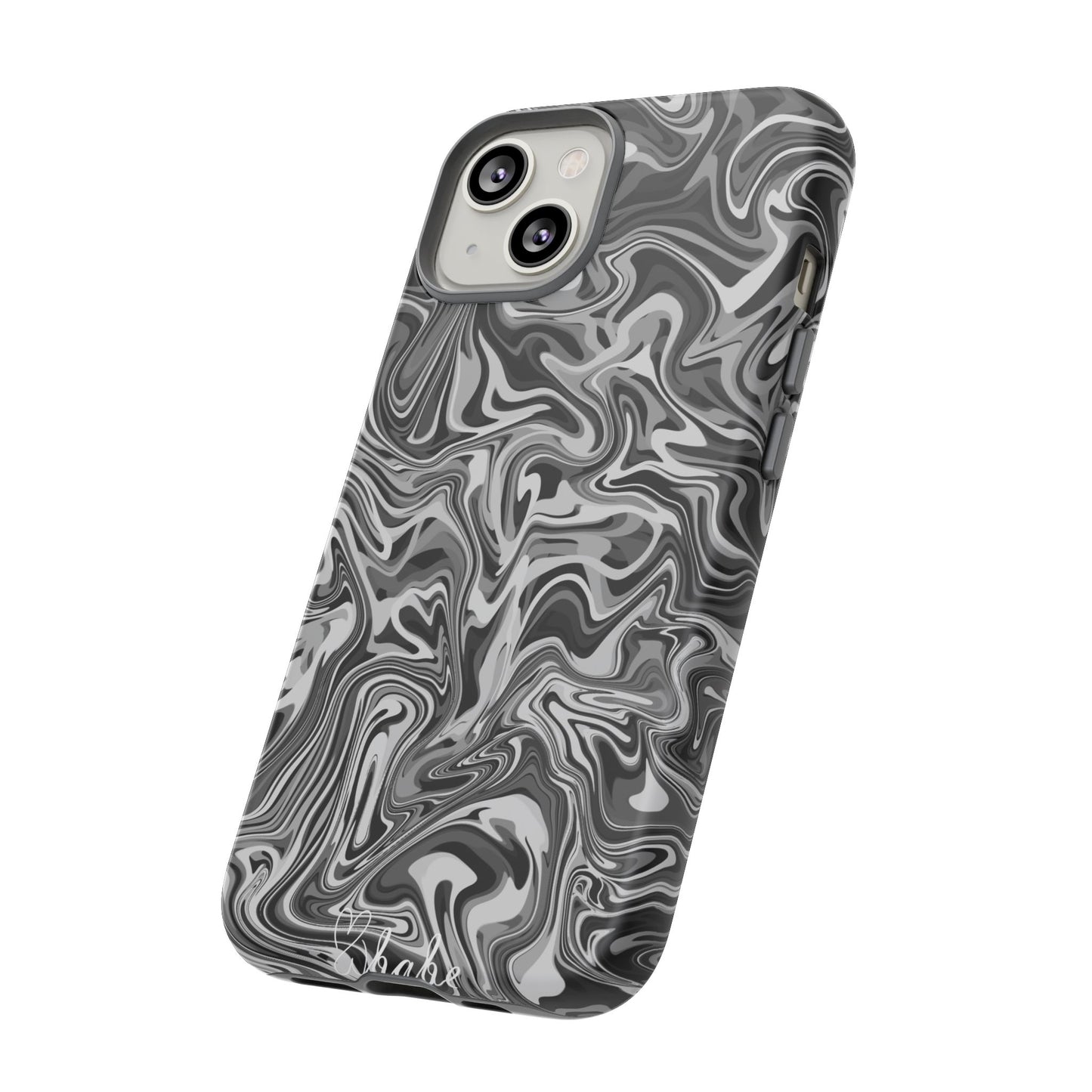 Ink Waves, Tough Phone Case.