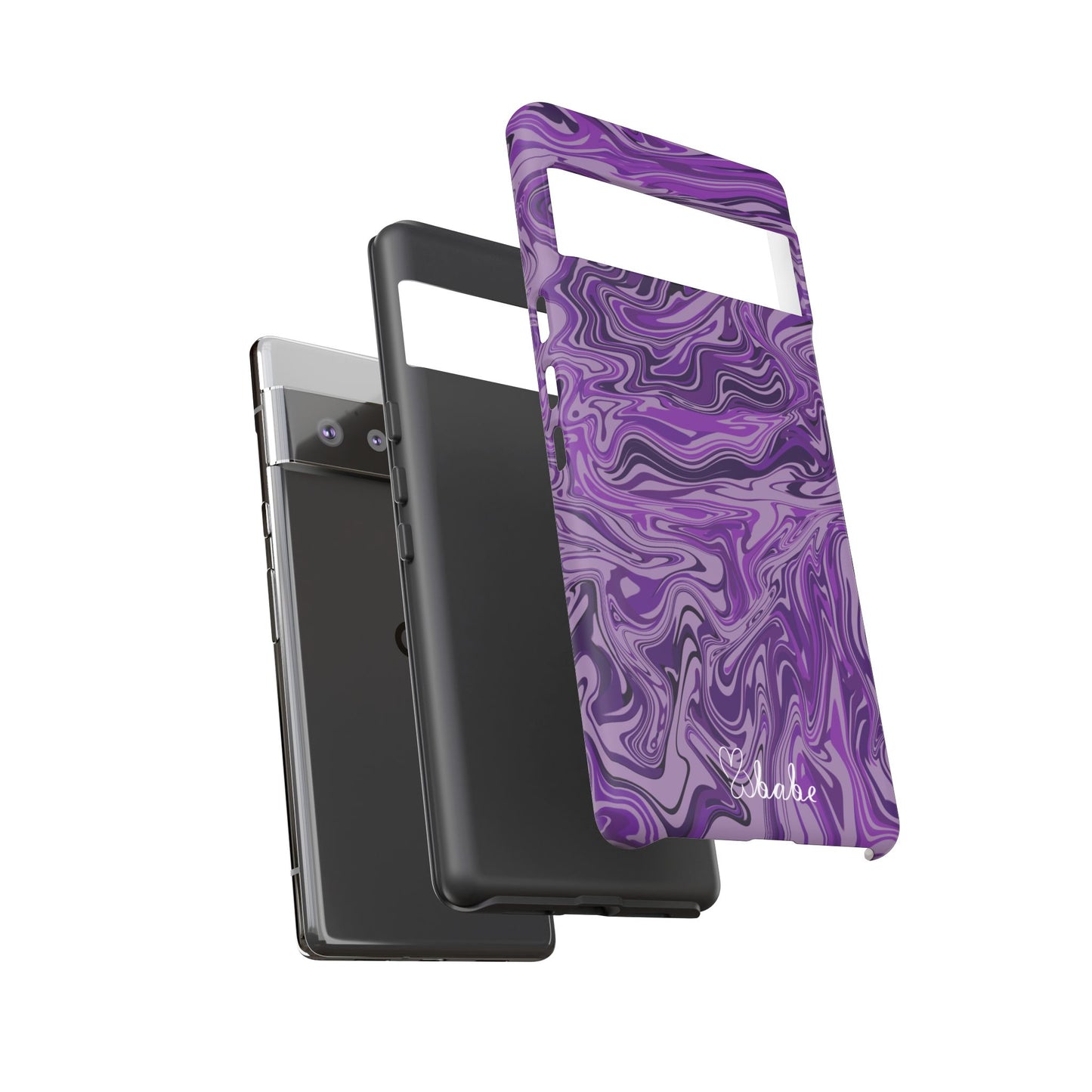 Purp Waves, Tough Phone Case.