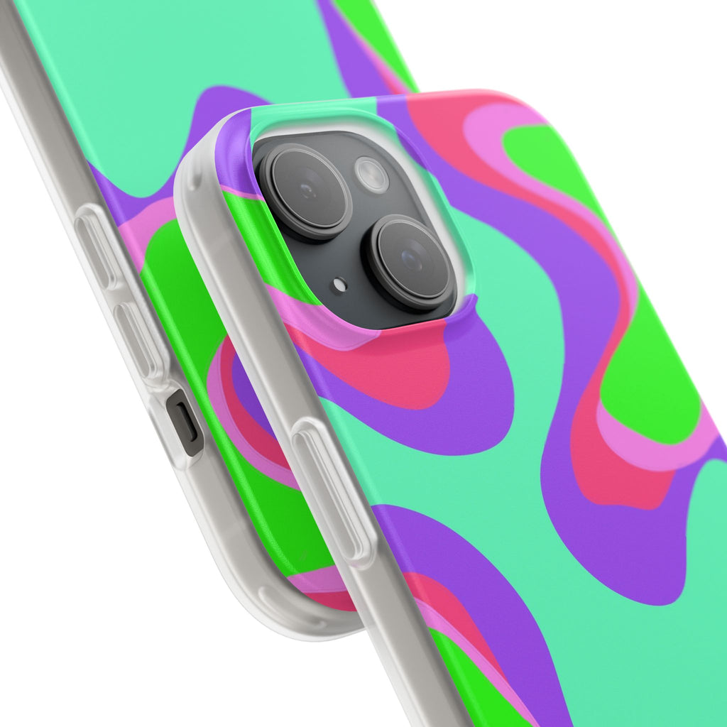Neon Camo, Flexi Case.