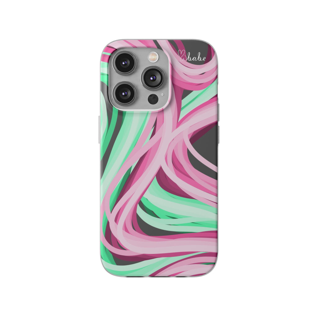 Neon Vines, Flexi Phone Case.