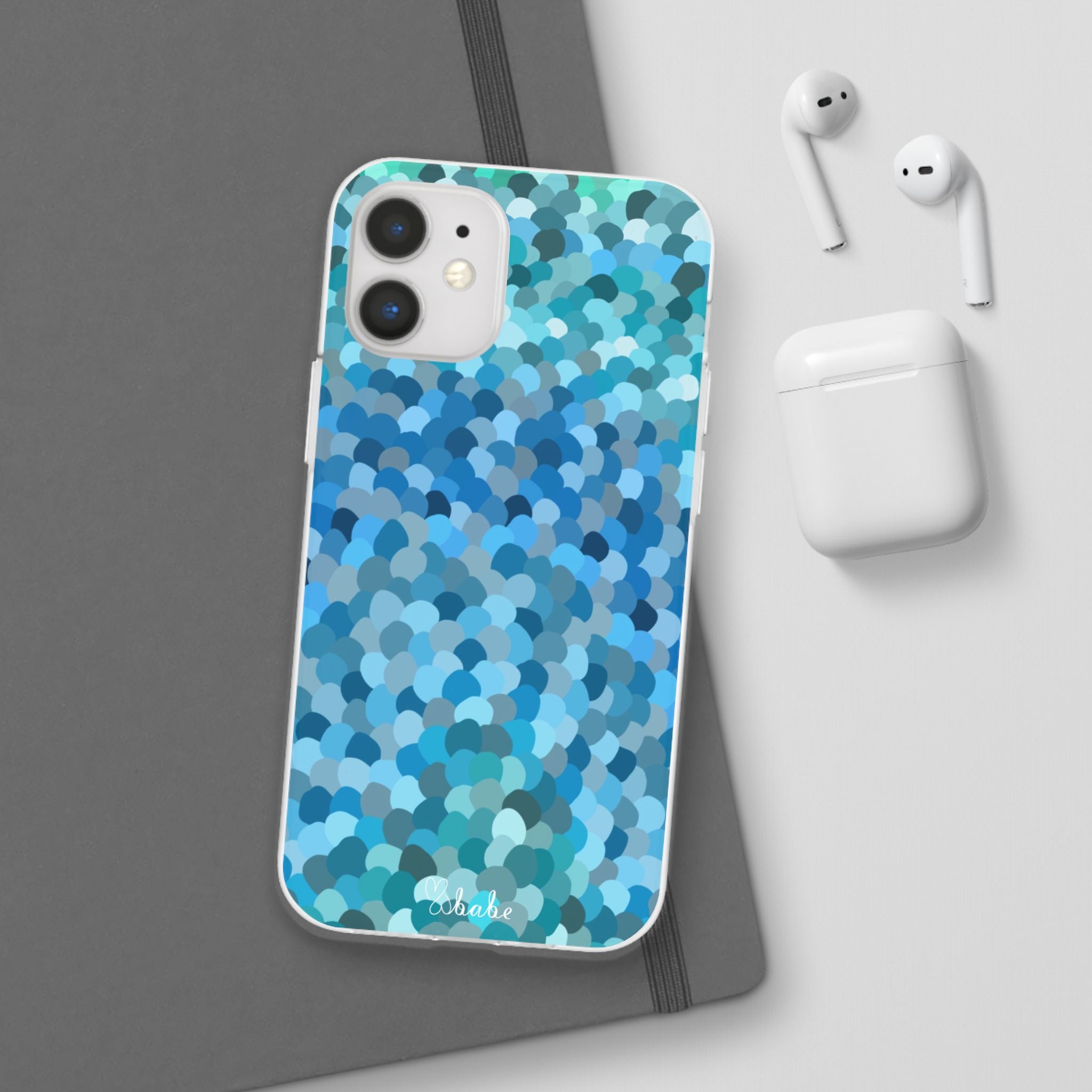Blue Bubbles, Flexi Case.