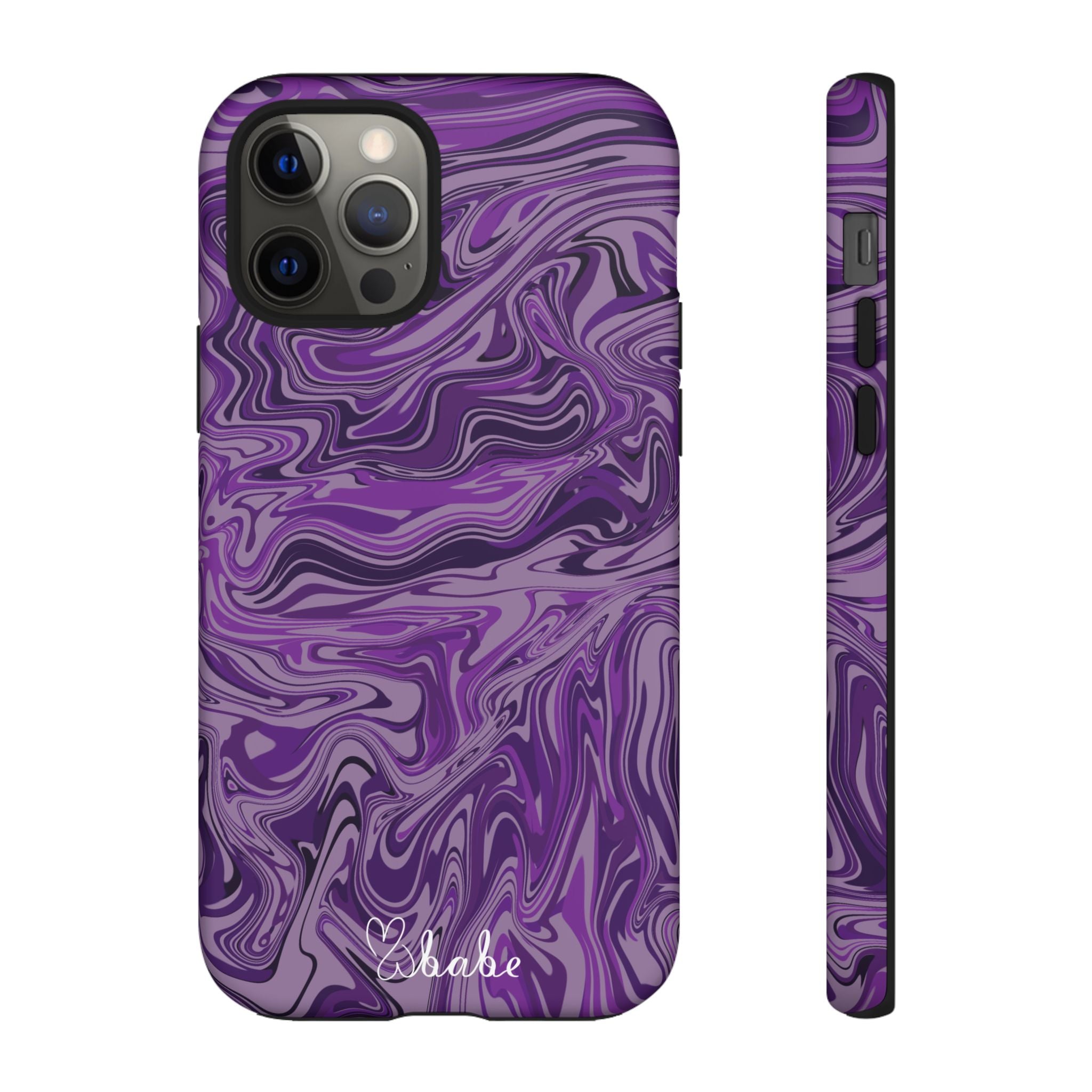 Purp Waves, Tough Phone Case.