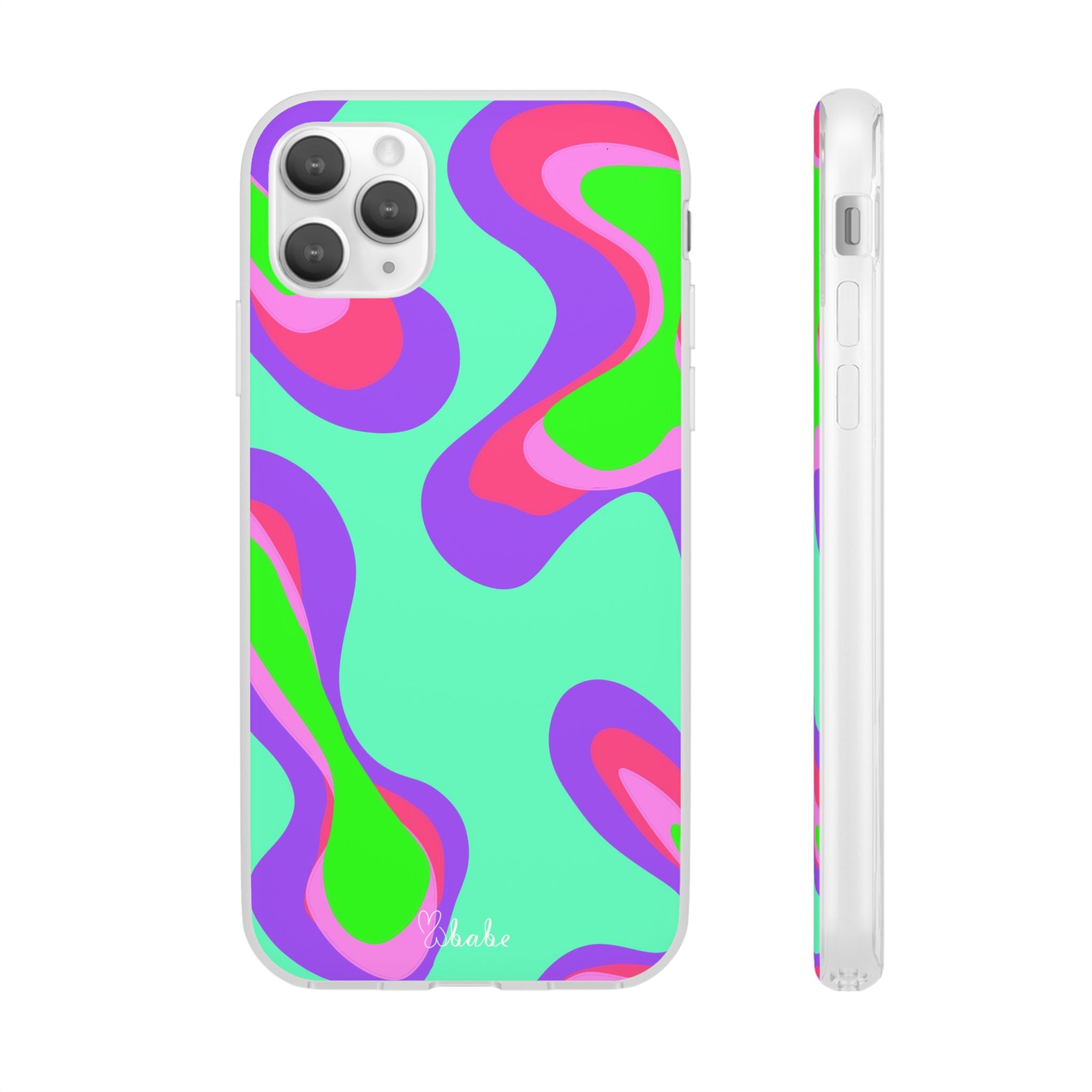 Neon Camo, Flexi Case.