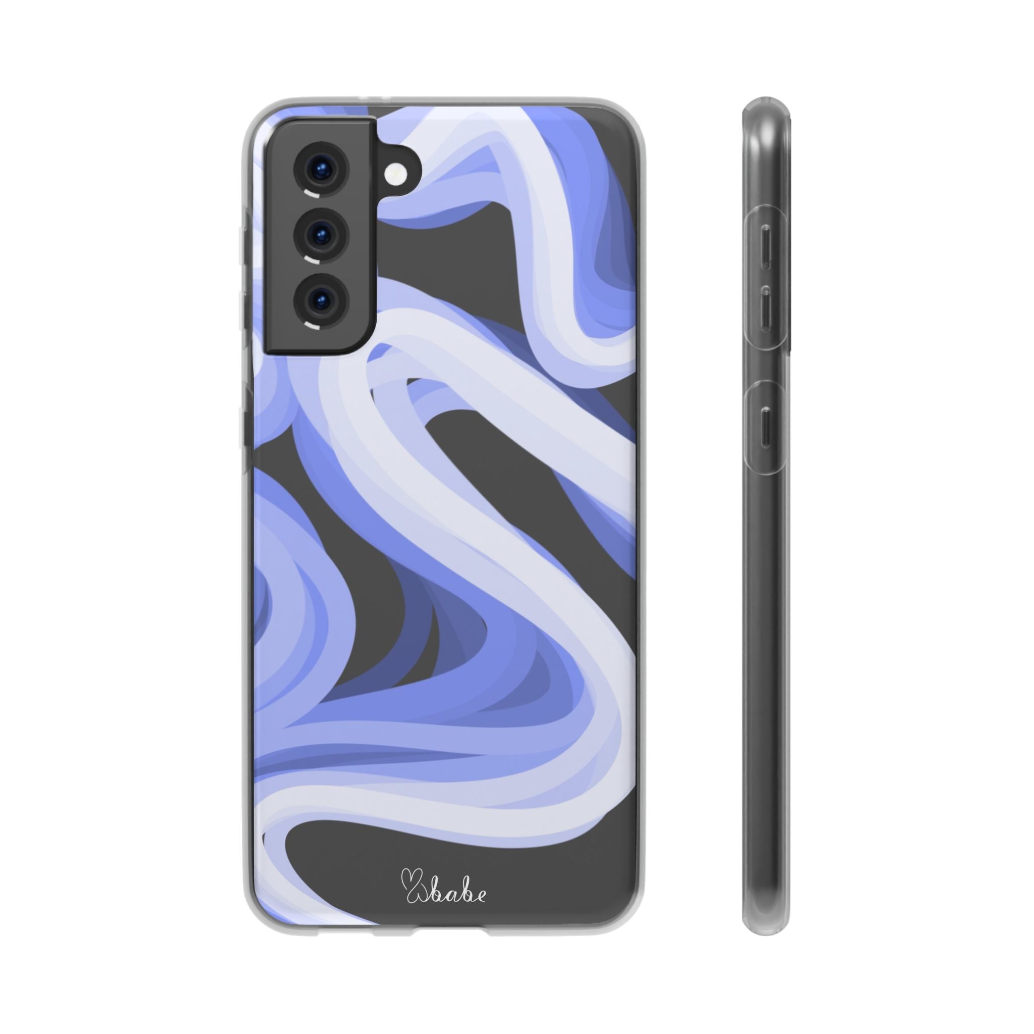 Blue Vines, Flexi Phone Case.