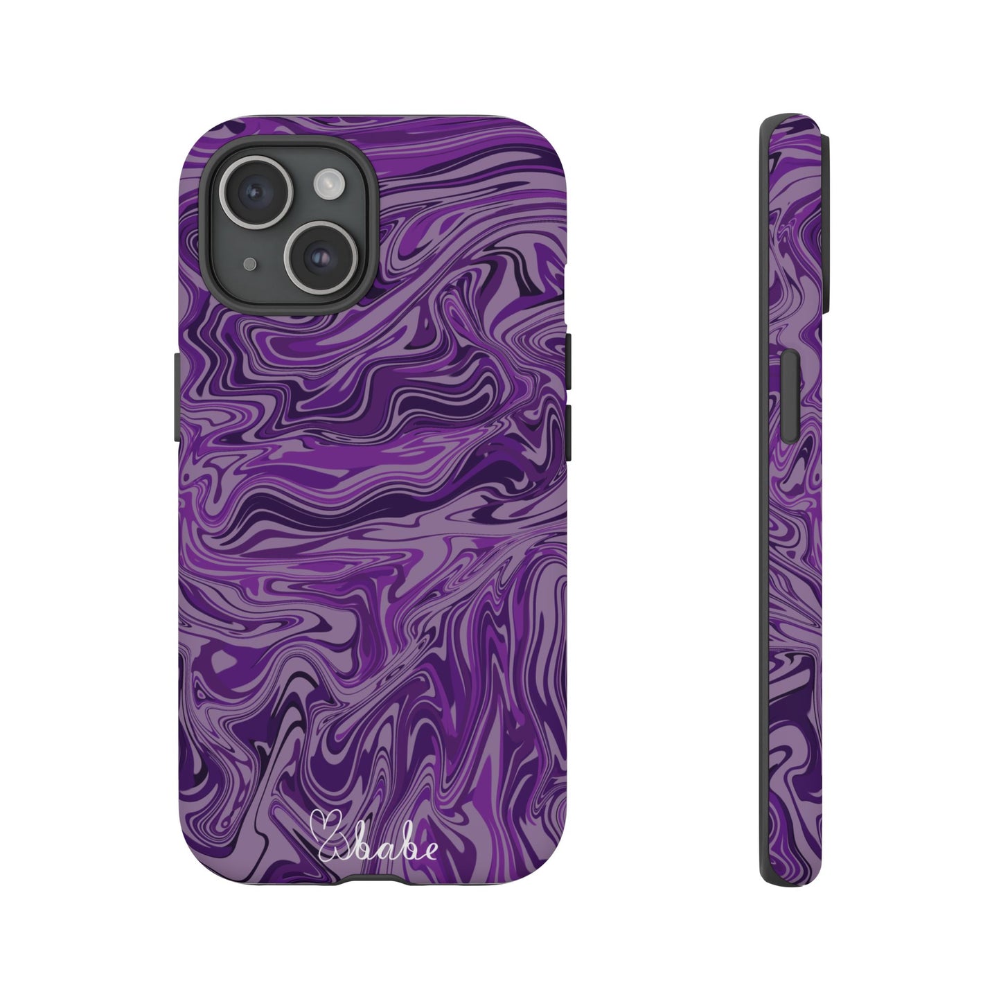 Purp Waves, Tough Phone Case.