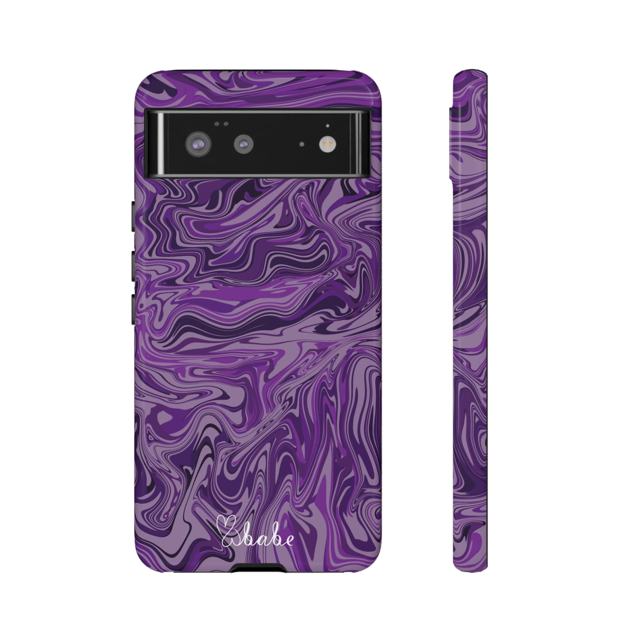 Purp Waves, Tough Phone Case.