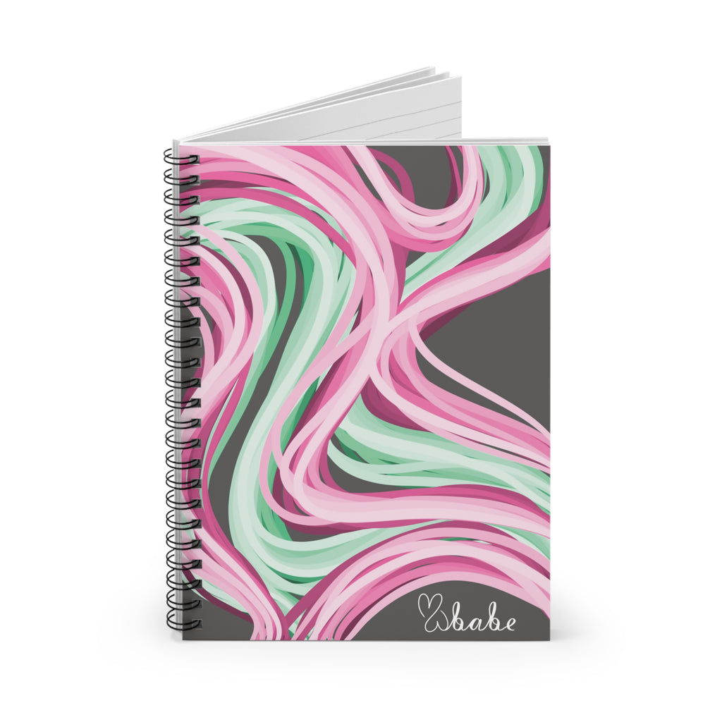 Neon Vines, Spiral Notebook.