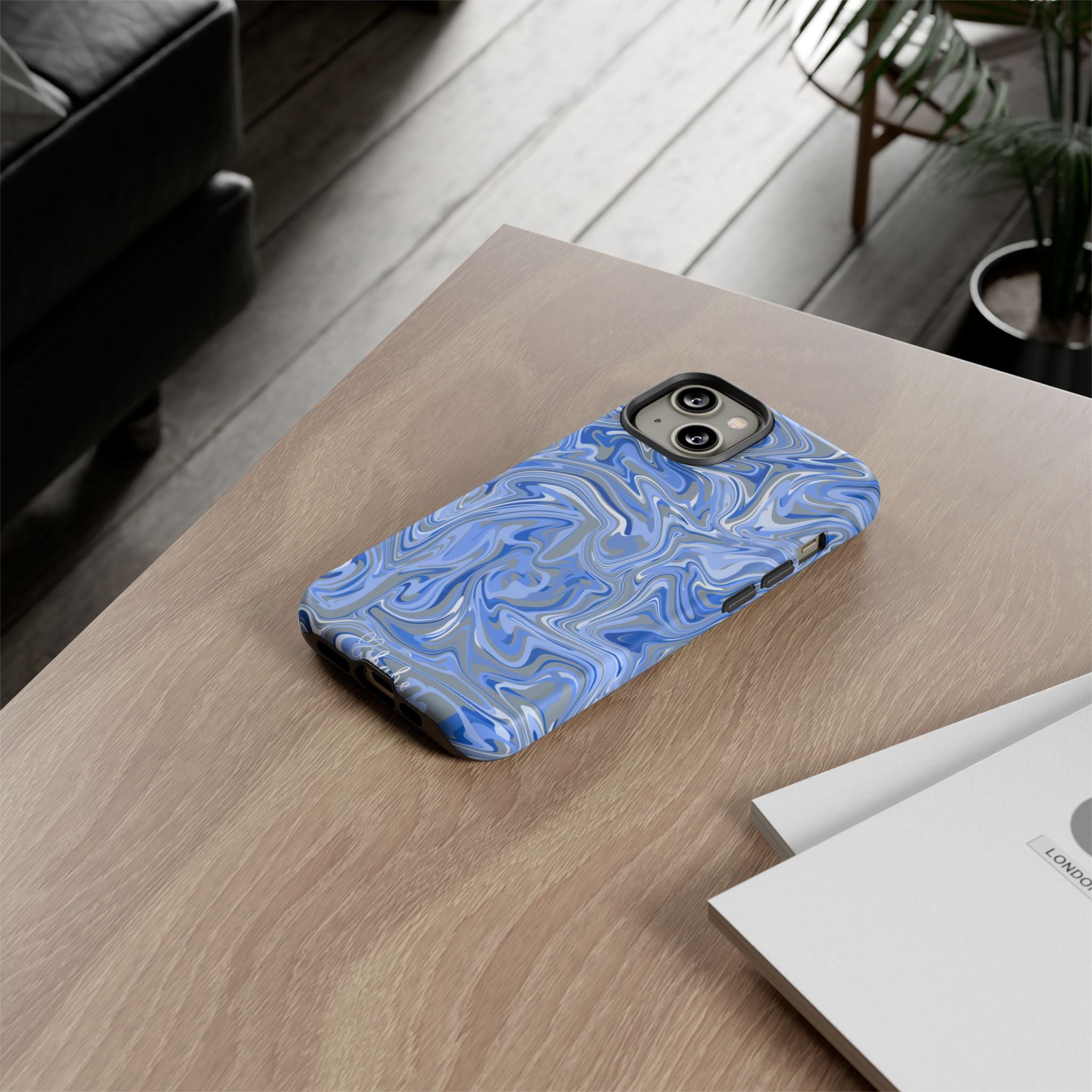 Soft Waves, Tough Phone Case.