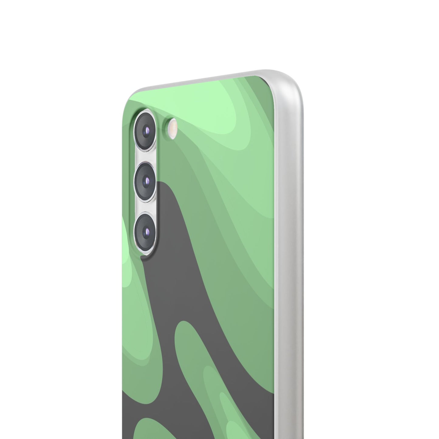 Mint Waves, Flexi Phone Case.