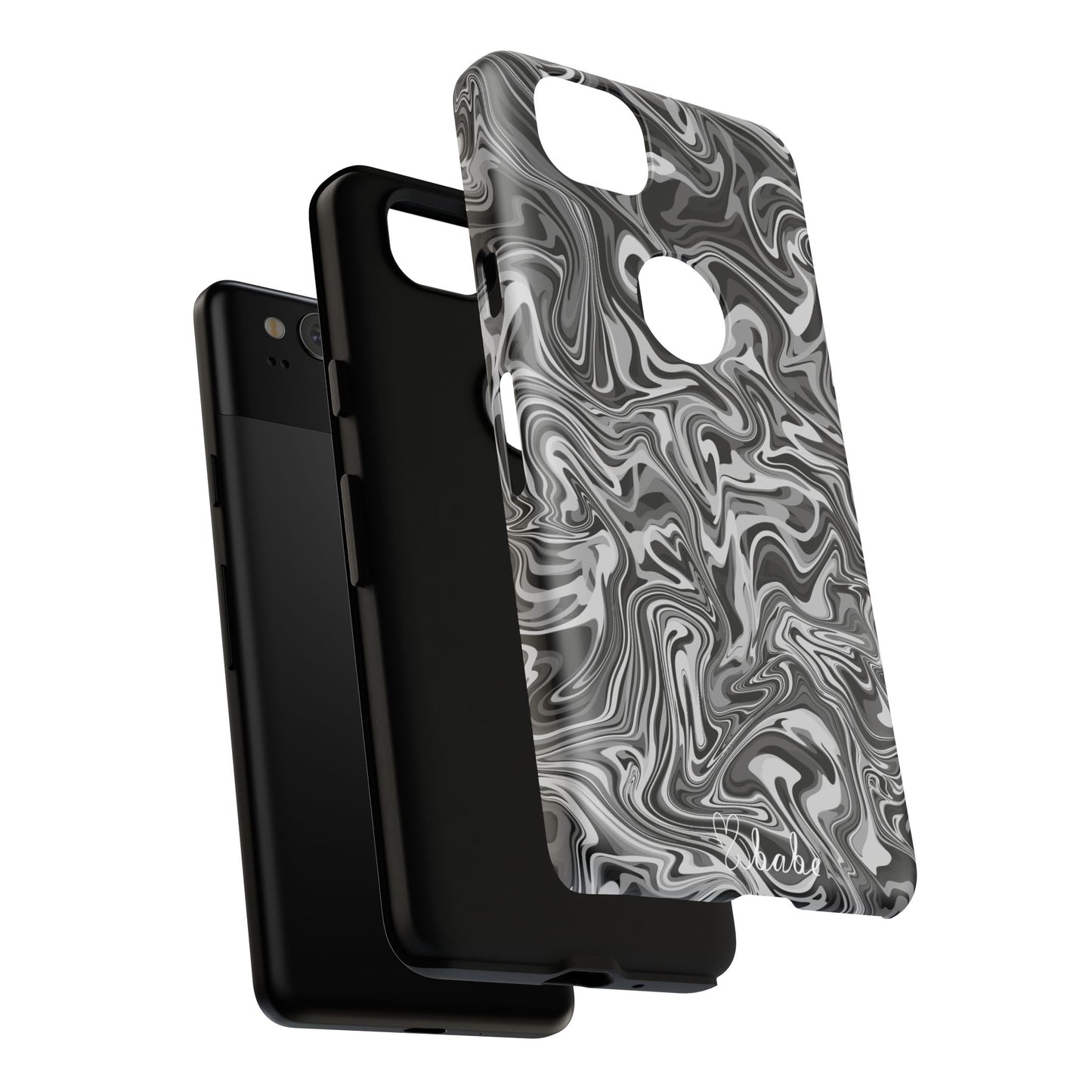 Ink Waves, Tough Phone Case.