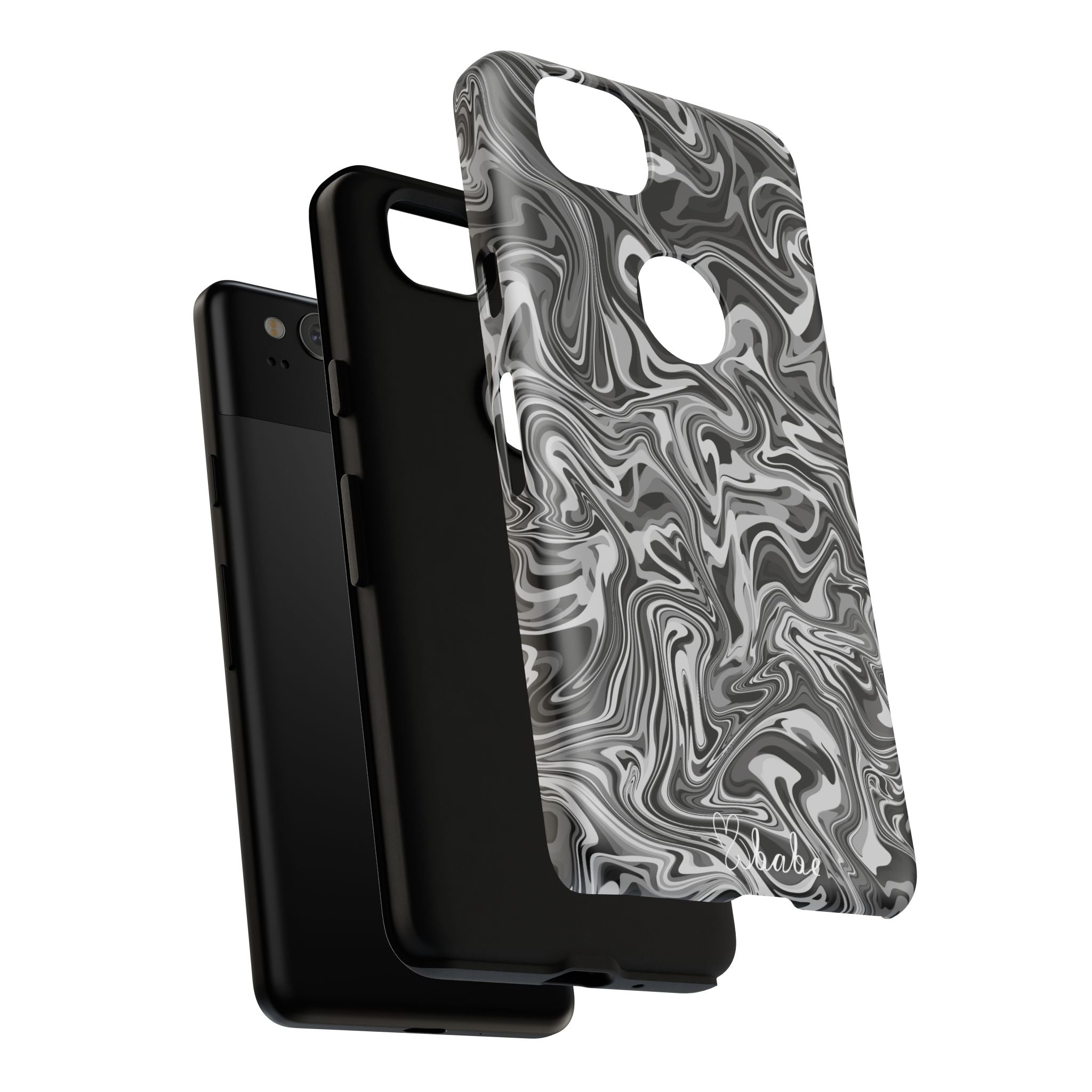 Ink Waves, Tough Phone Case.
