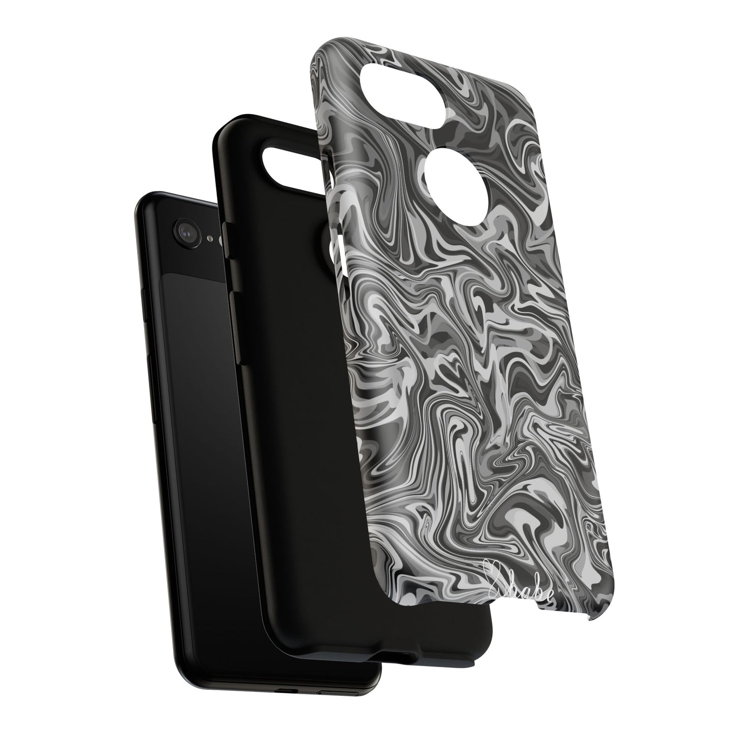 Ink Waves, Tough Phone Case.