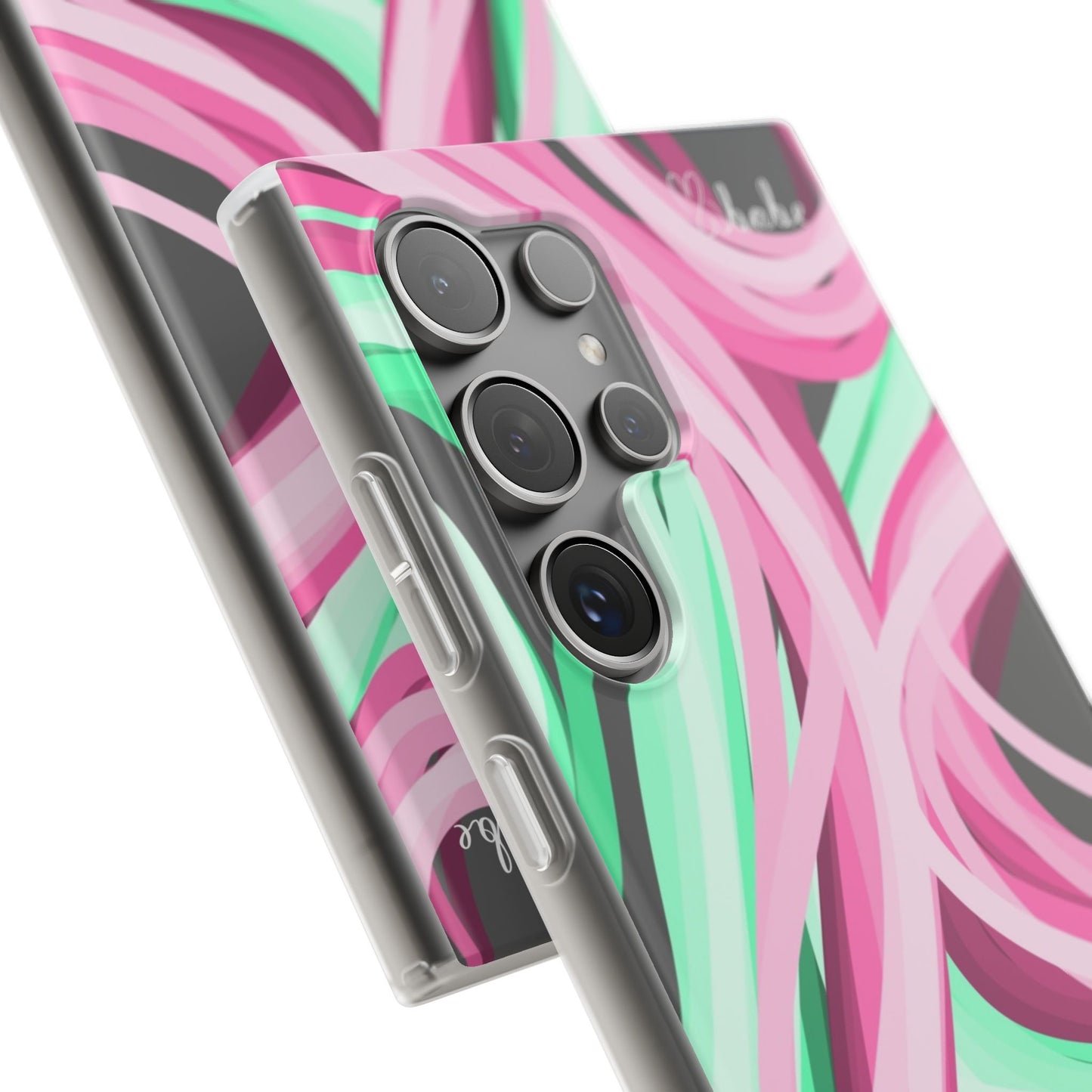 Neon Vines, Flexi Phone Case.