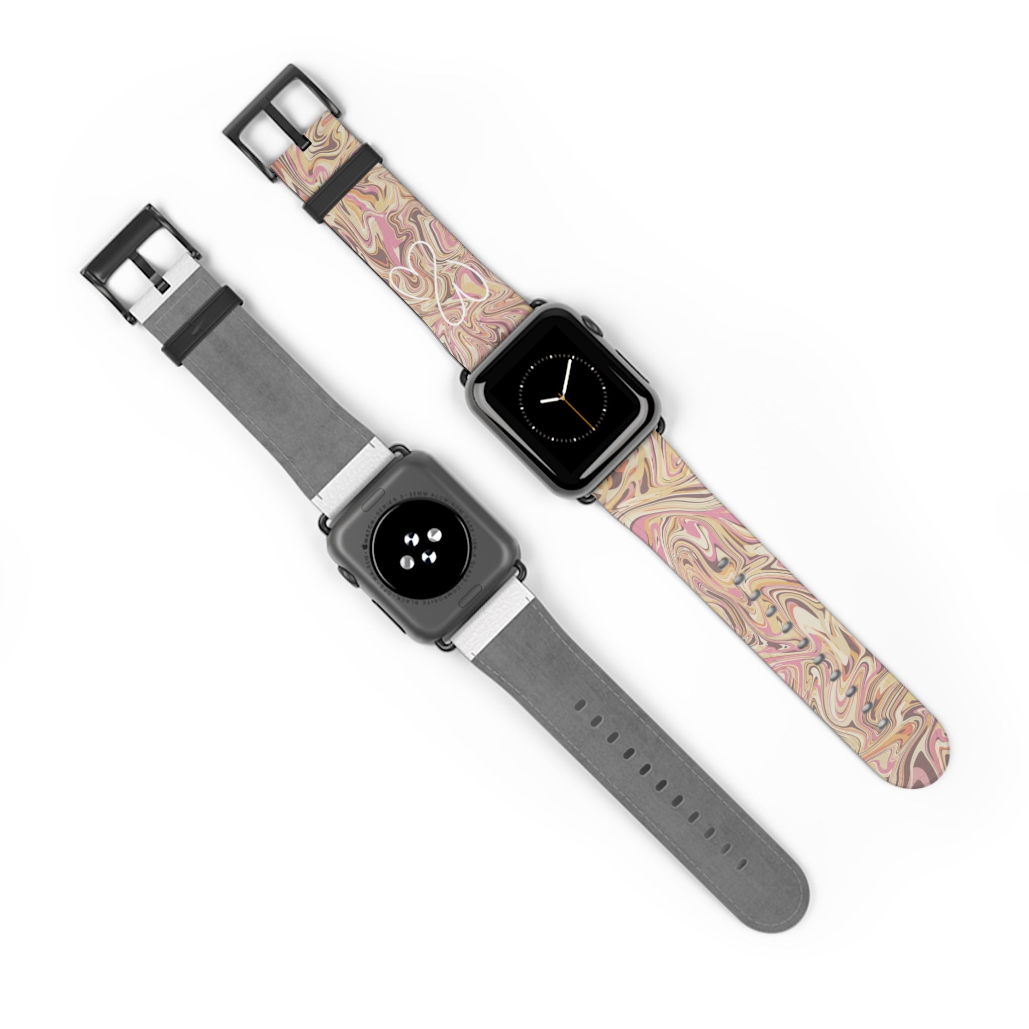 Peach Waves, Watch Band.
