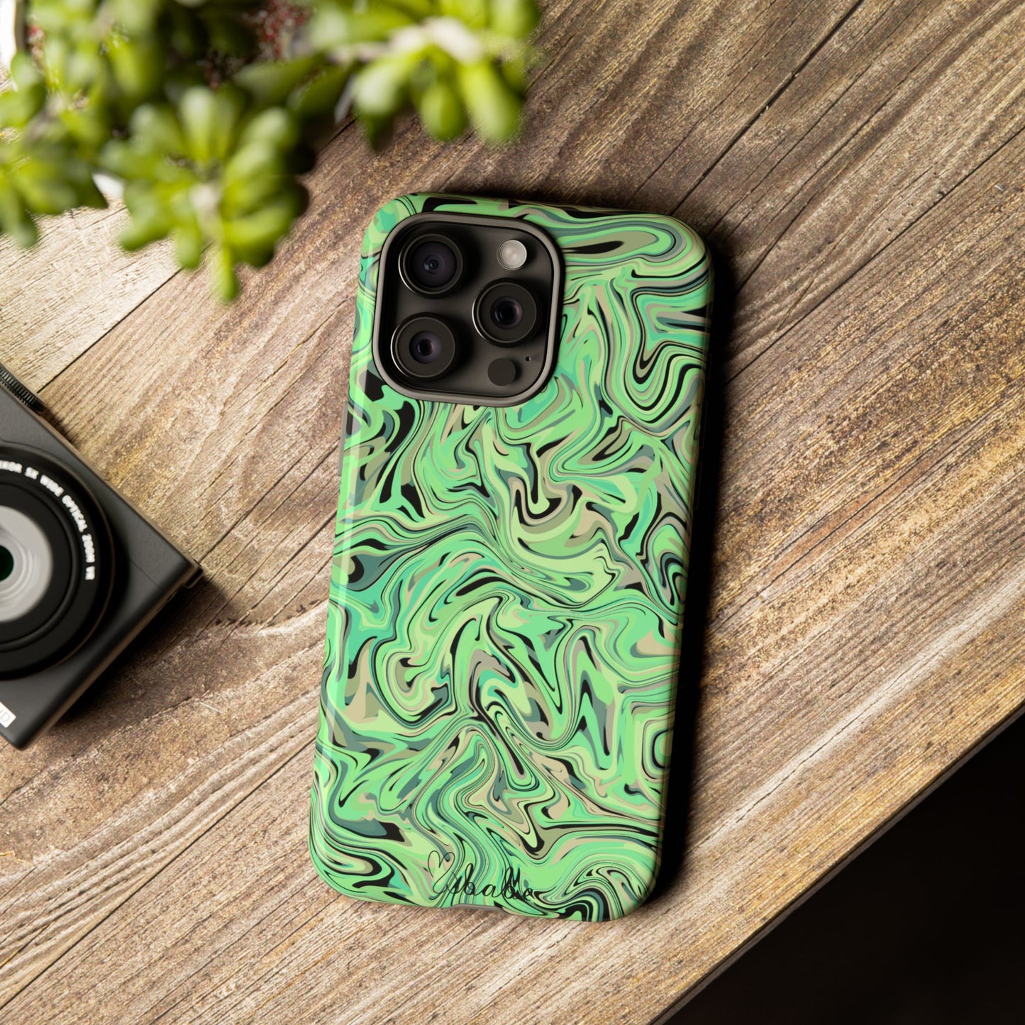 Lime Tia, Tough Phone Case.