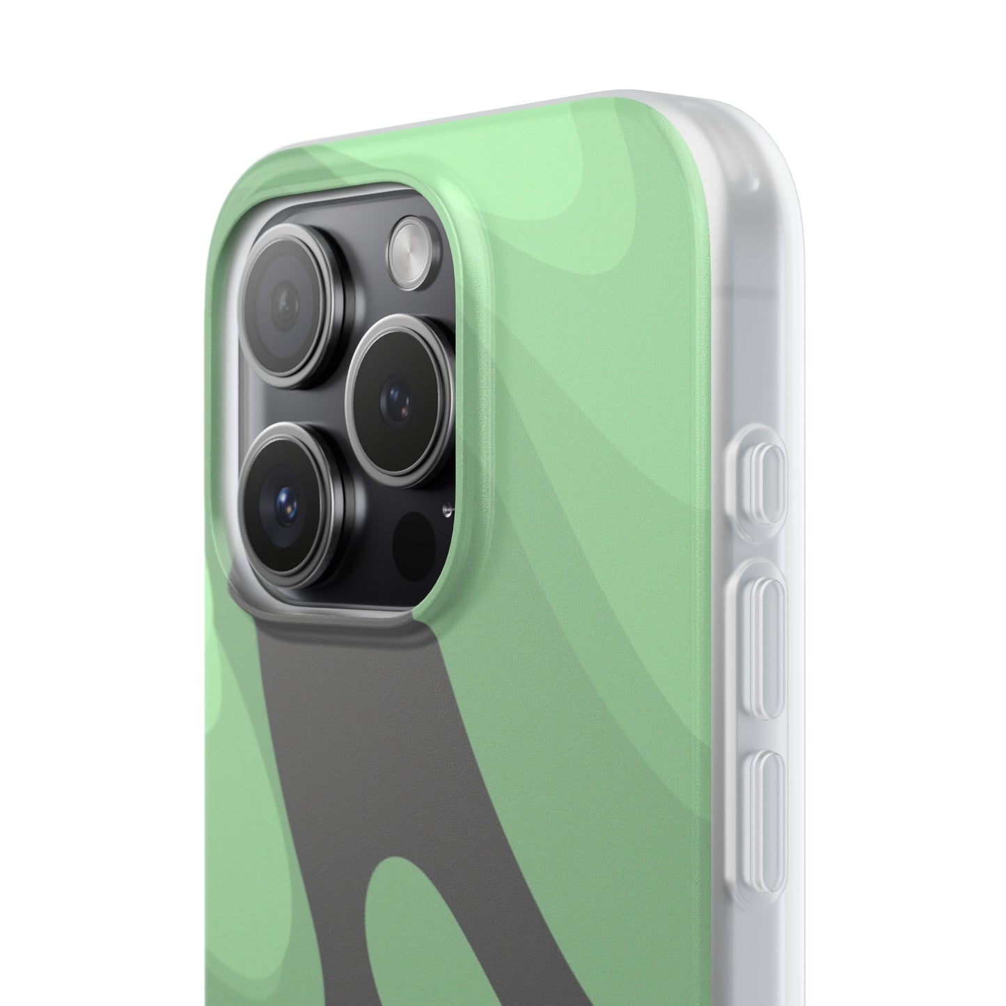 Mint Waves, Flexi Phone Case.