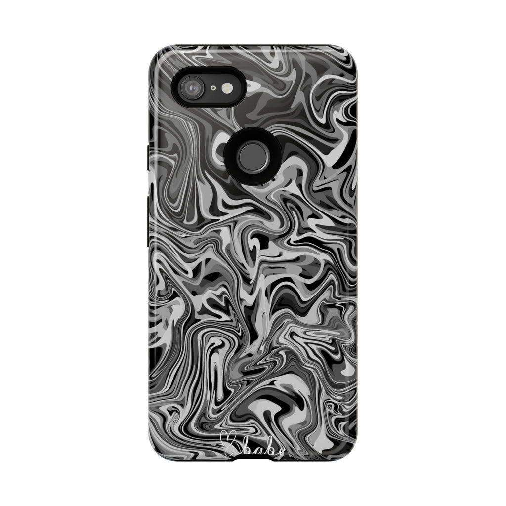 Ink Waves, Tough Phone Case.