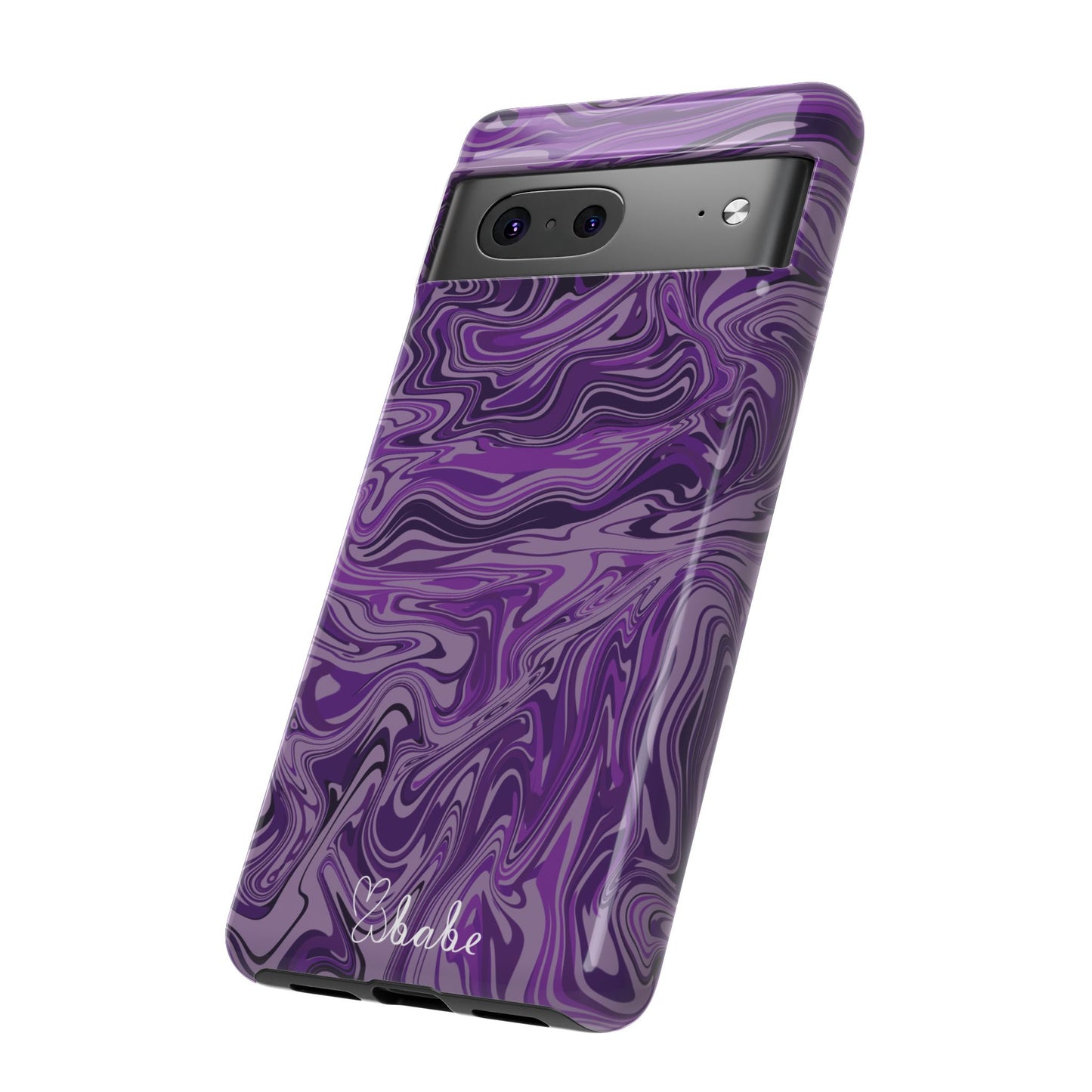 Purp Waves, Tough Phone Case.